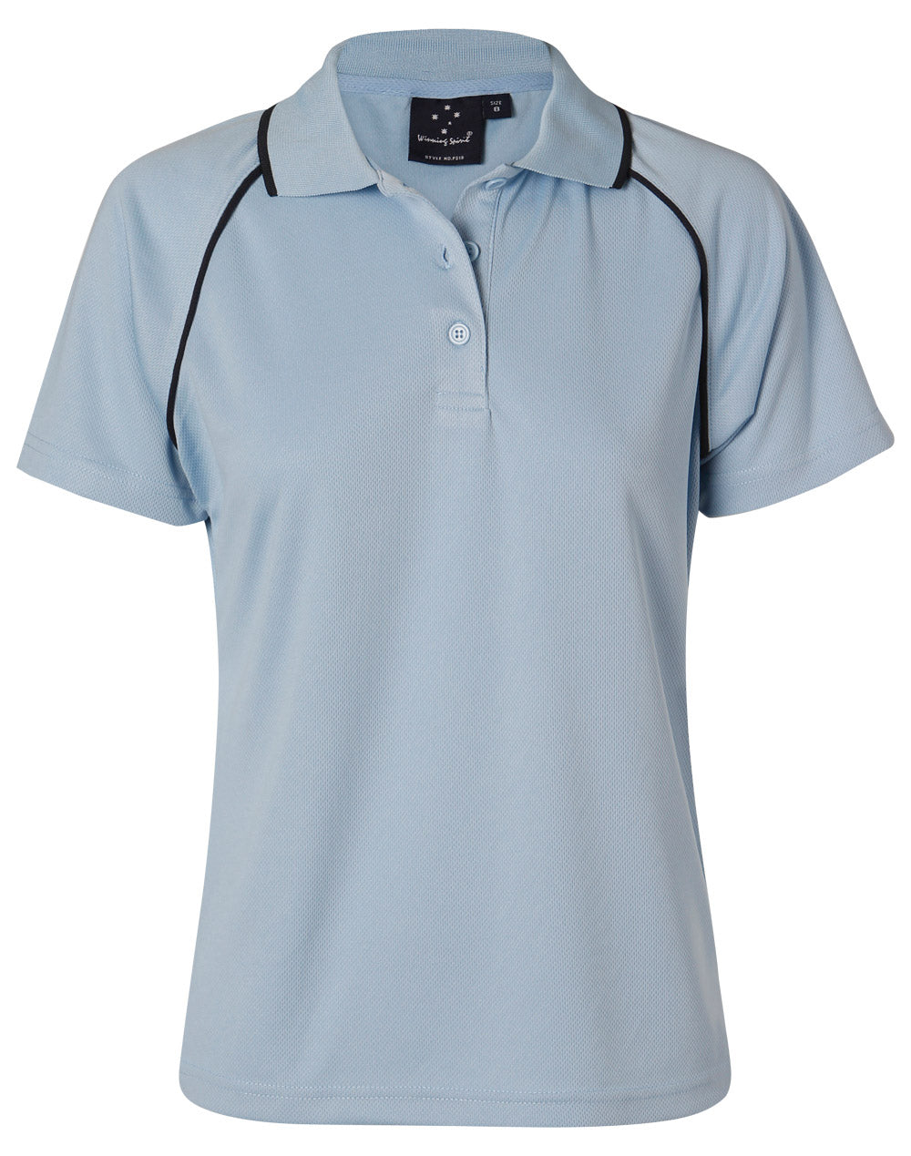 WINNING SPIRIT ladies cooldry raglan S/S polo - PS19-1