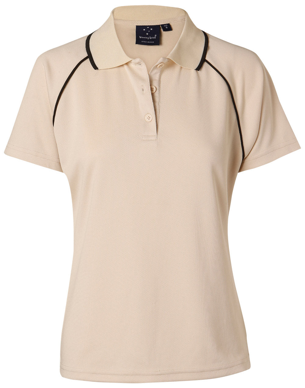 WINNING SPIRIT ladies cooldry raglan S/S polo - PS19