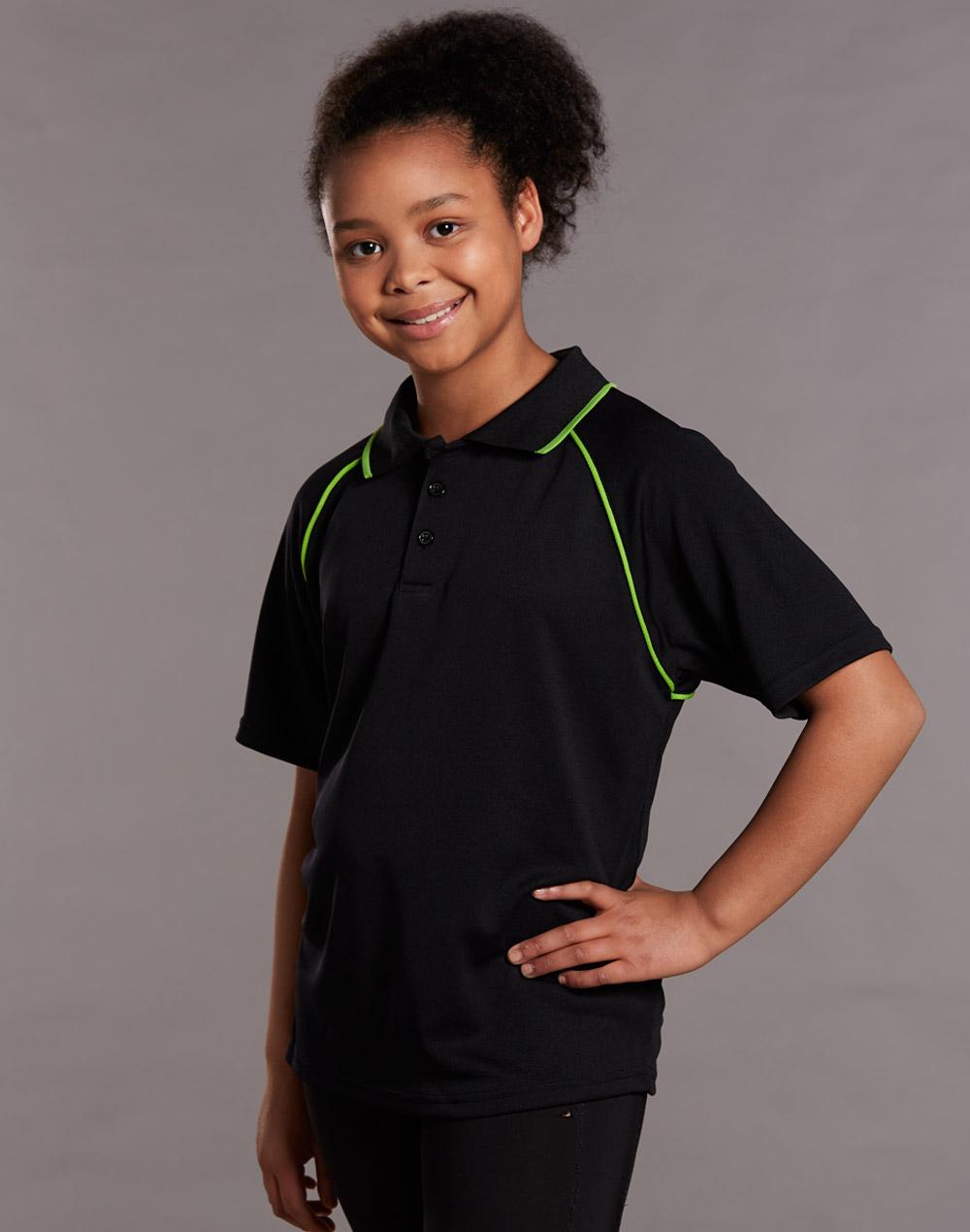 WINNING SPIRIT Kid's Cooldry raglan S/S - PS24-1