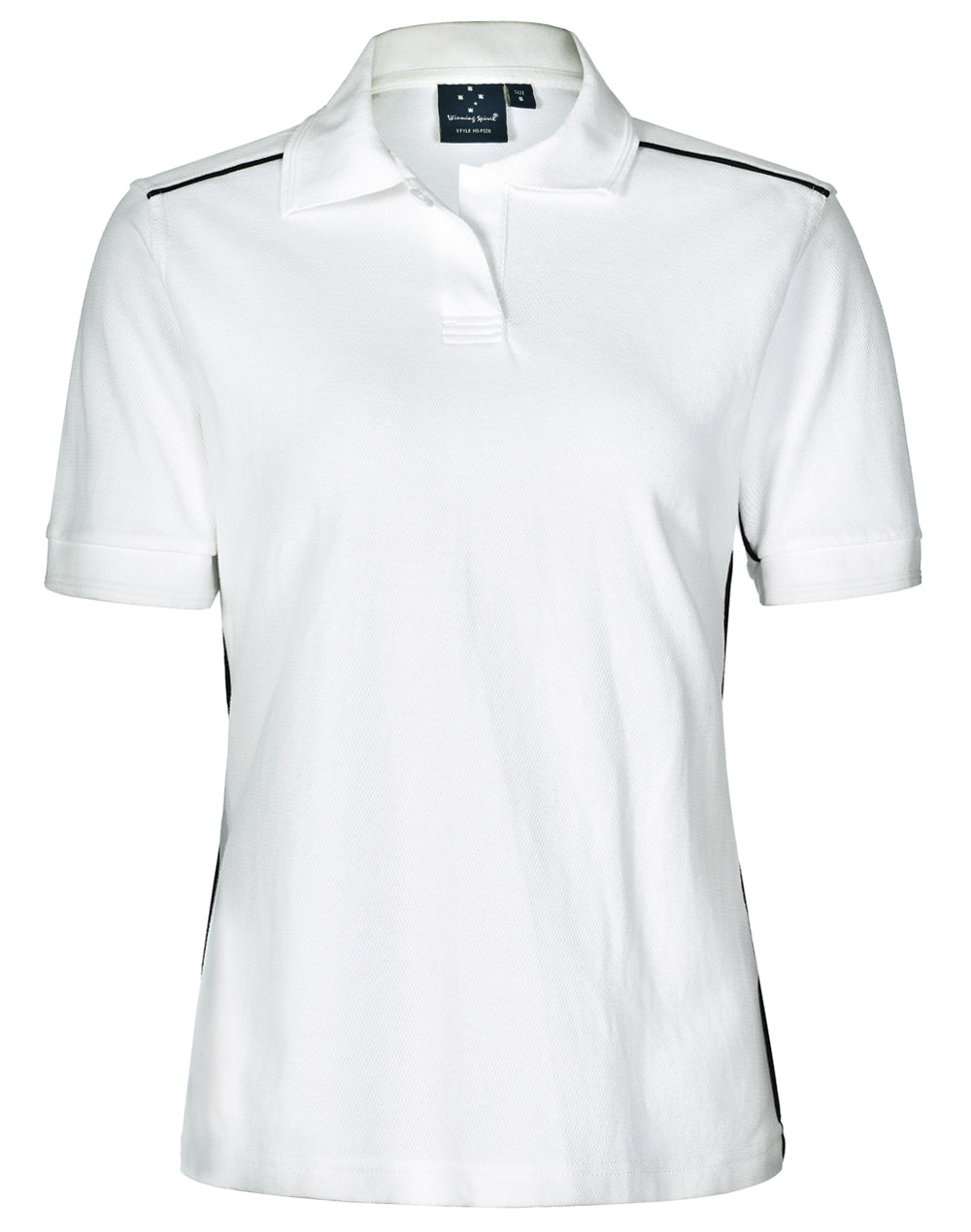 WINNING SPIRIT ladies' pure cotton contrast piping - PS26