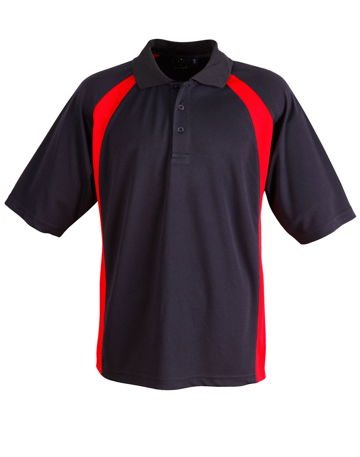Winning Spirit Men's CoolDry Micro-mesh Contrast Colour Polo