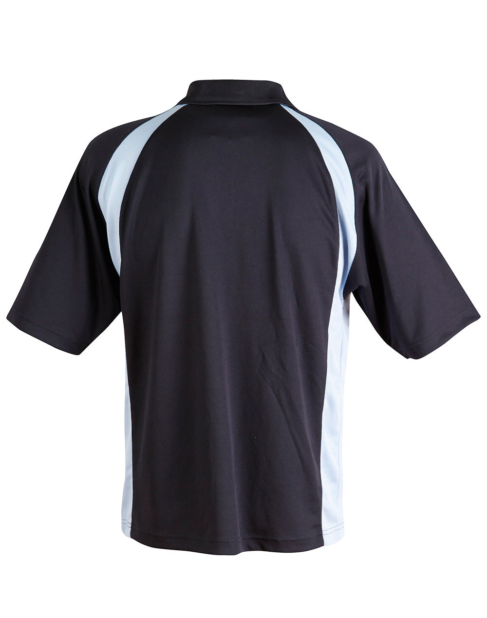 Winning Spirit Men's CoolDry Micro-mesh Contrast Colour Polo