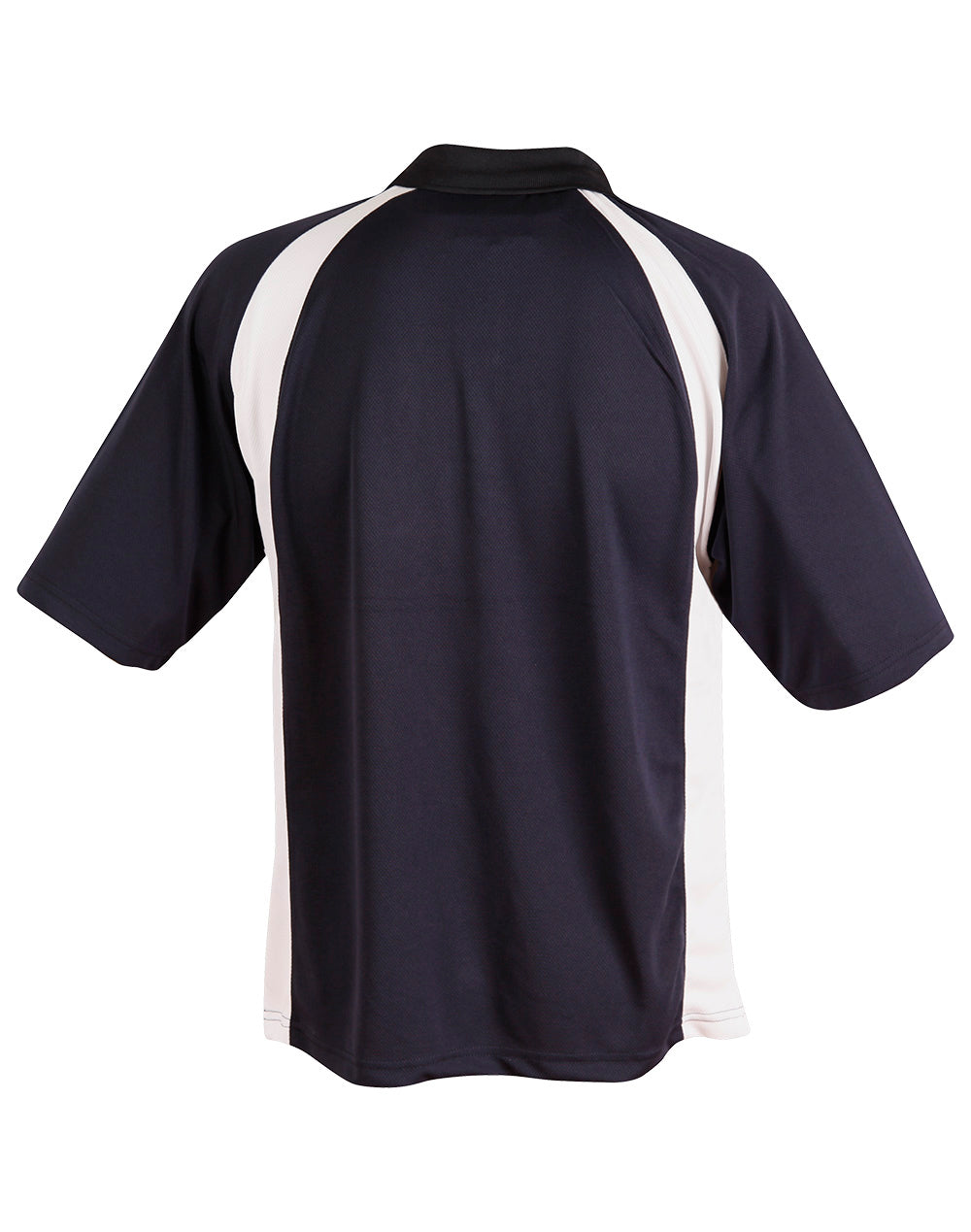 Winning Spirit Men's CoolDry Micro-mesh Contrast Colour Polo