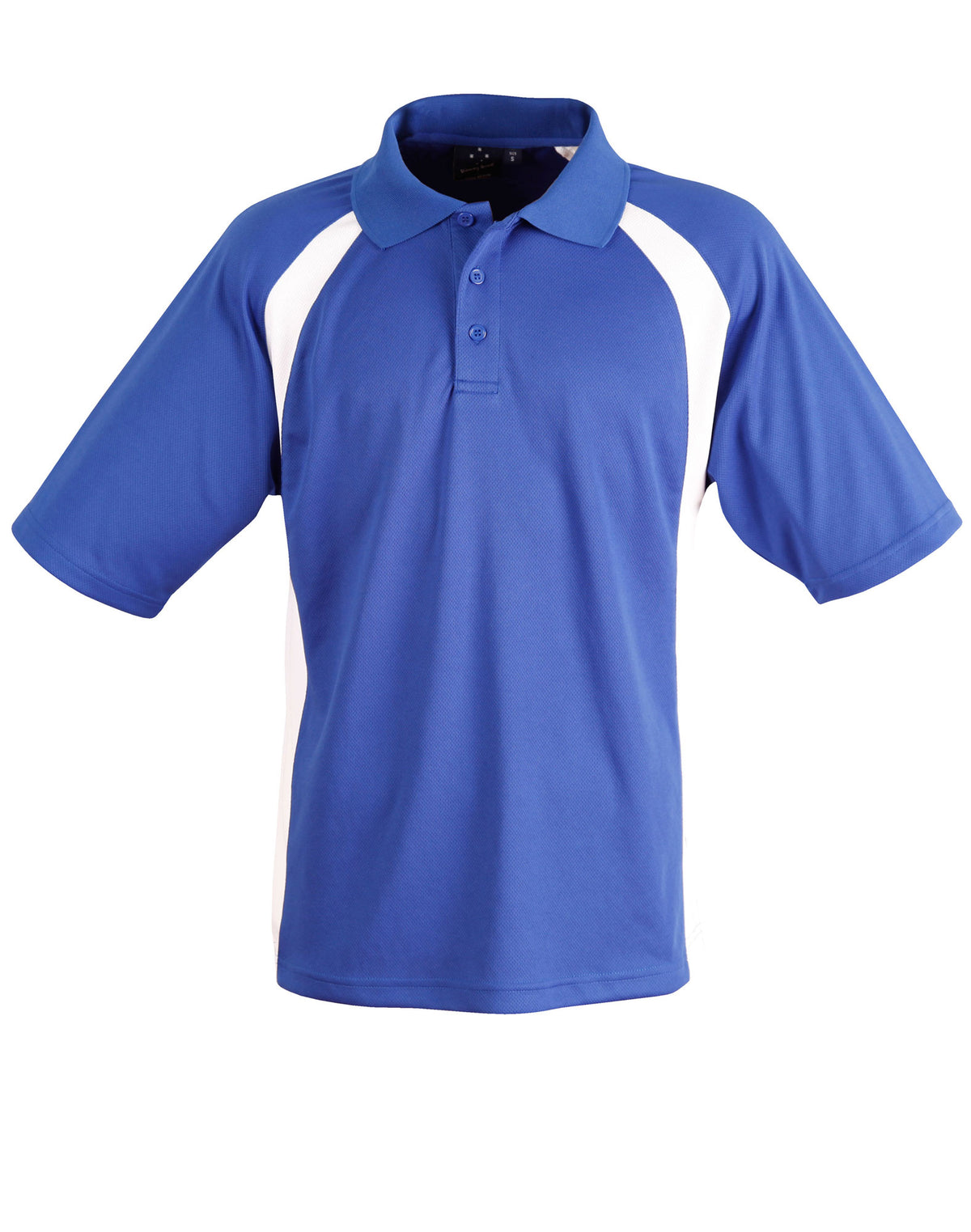 Winning Spirit Men's CoolDry Micro-mesh Contrast Colour Polo
