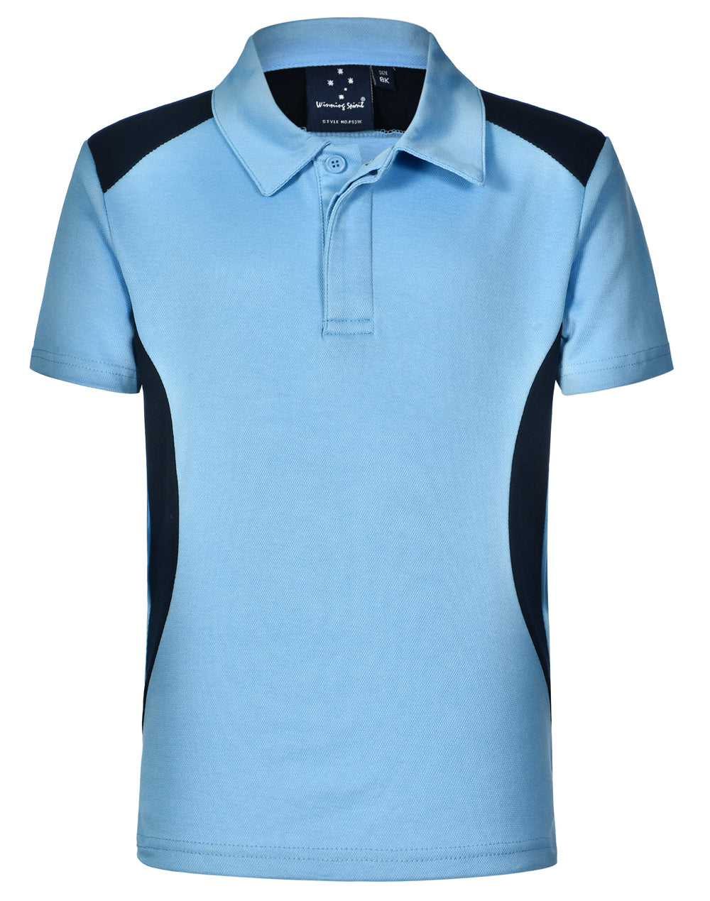 WINNING SPIRIT Chidren's Truedry contrast polo - PS31K