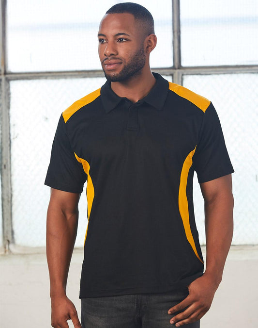 WINNING SPIRIT Men's Truedry contrast polo - PS31-1