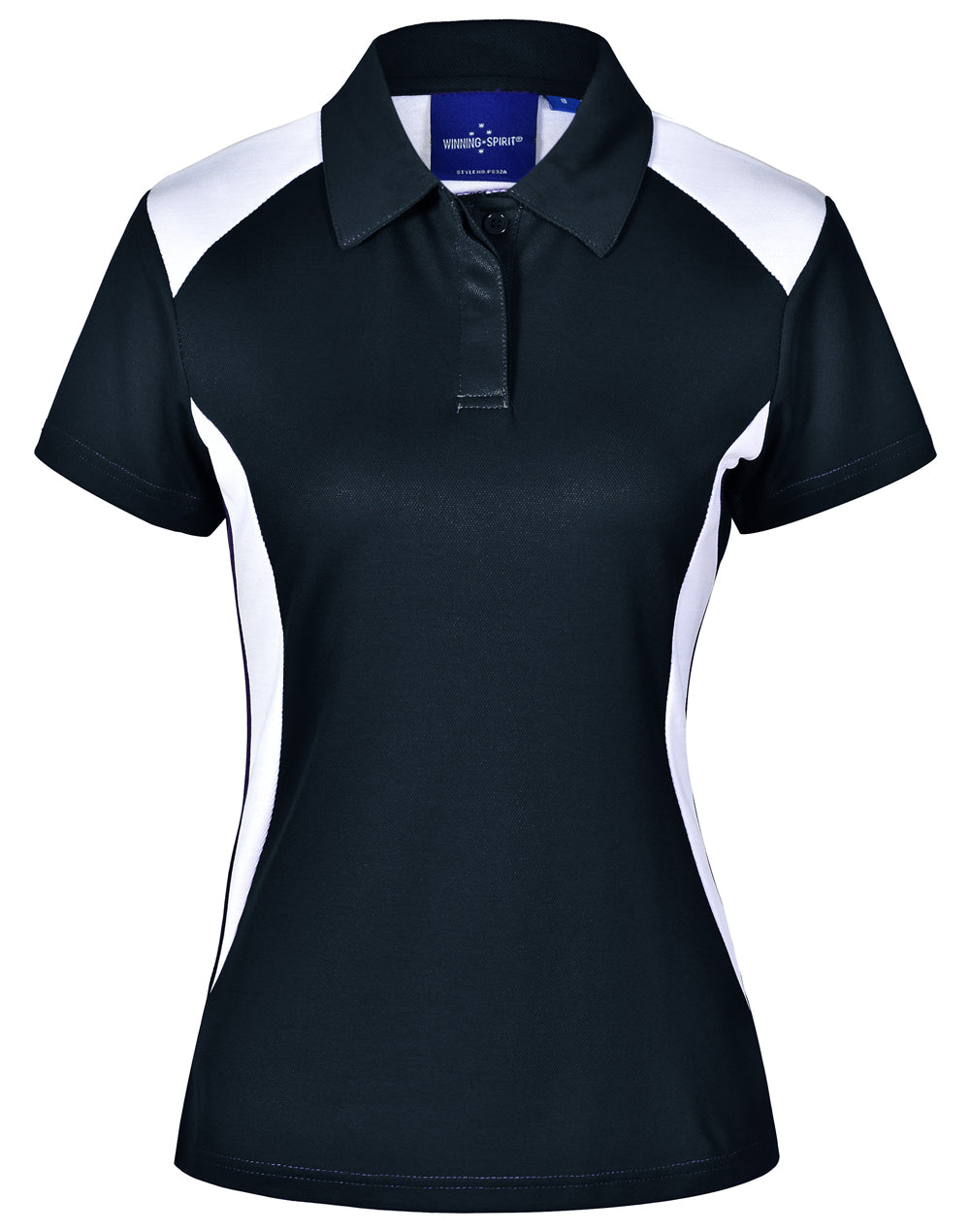 WINNING SPIRIT Ladies' Truedry S/S Contrast Polo - PS32A