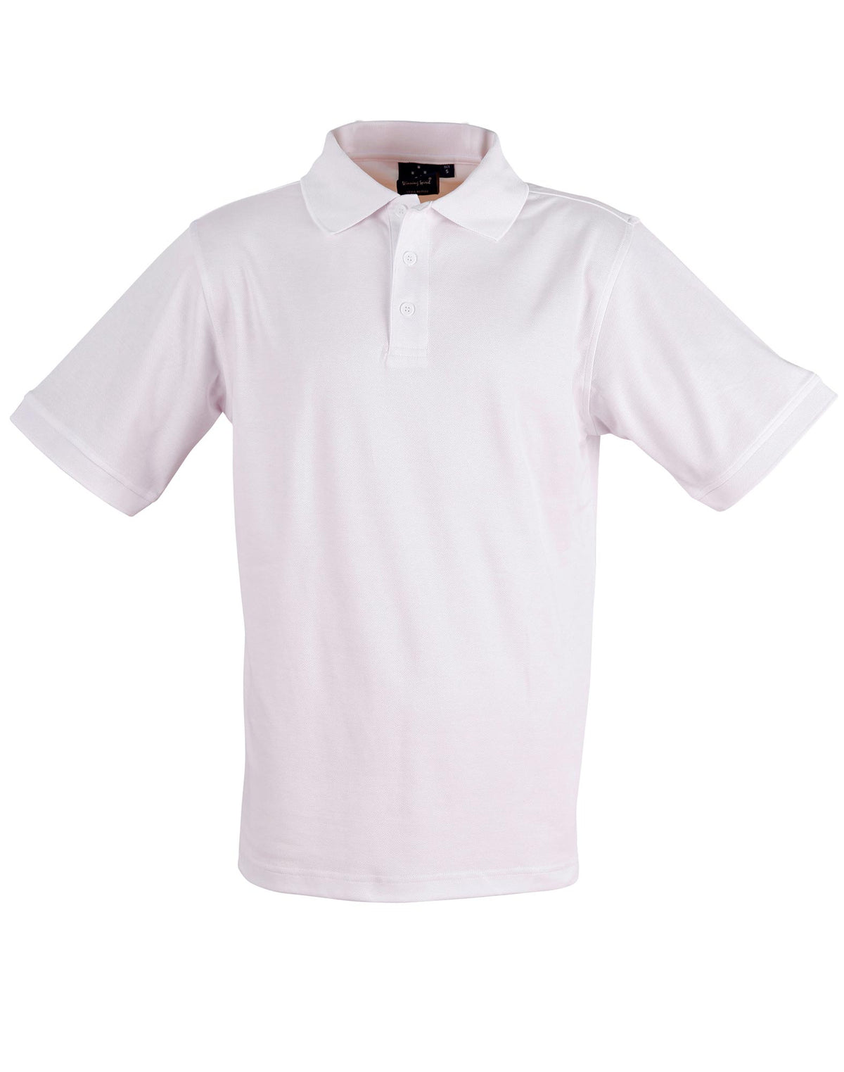 WINNING SPIRIT Men's Cotton Back Truedry S/S Polo - PS33