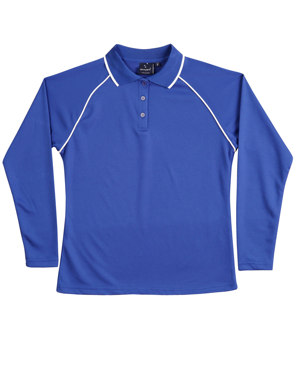 WINNING SPIRIT Ladies' cooldry raglan L/S polo - PS44