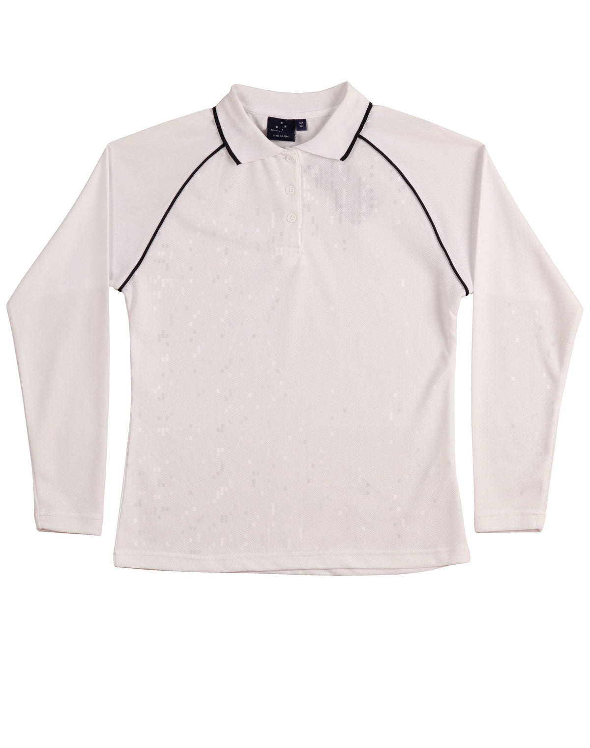 WINNING SPIRIT Ladies' cooldry raglan L/S polo - PS44