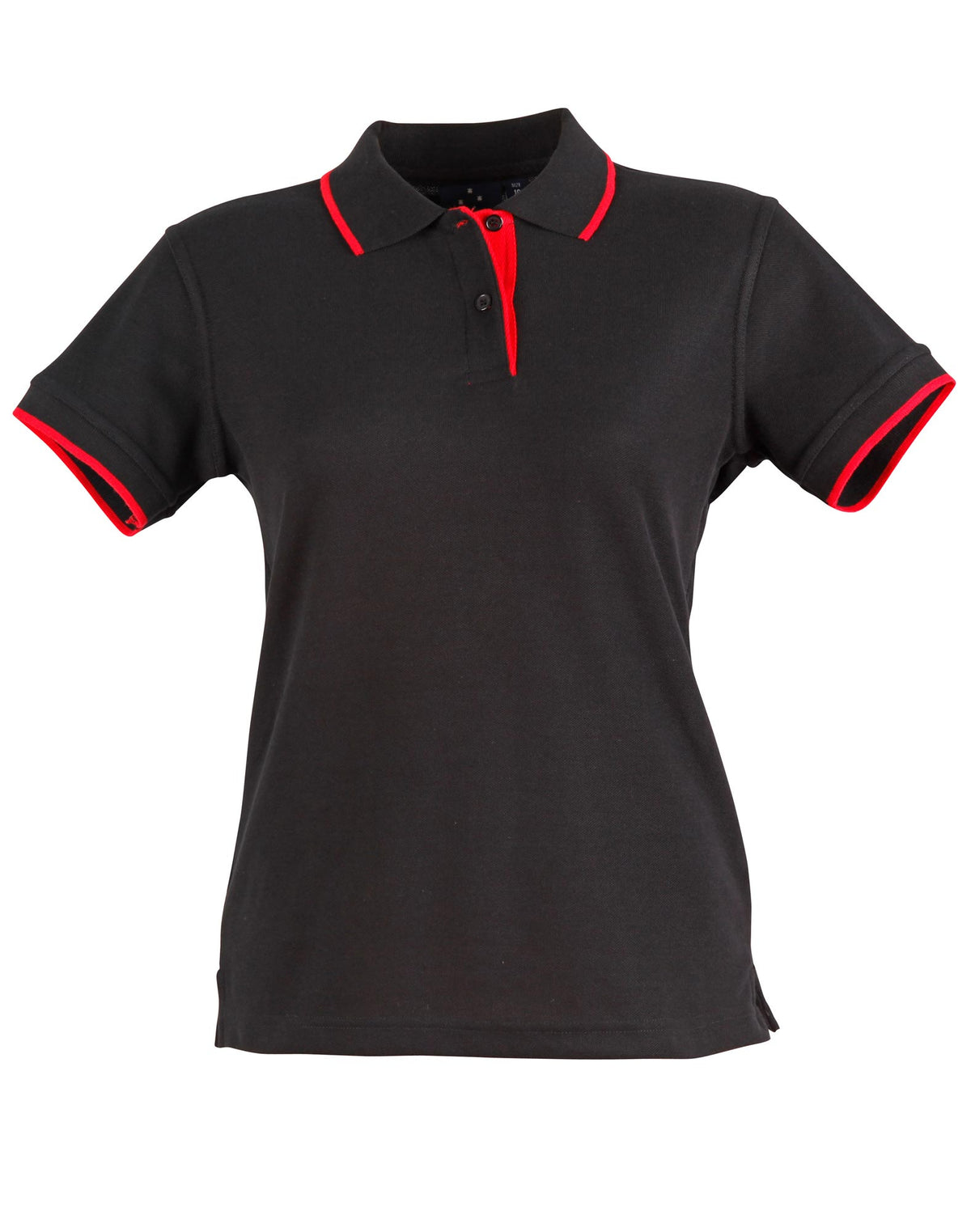 WINNING SPIRIT Ladies' Poly/Cotton Contrast Pique S/S Polo - PS48A