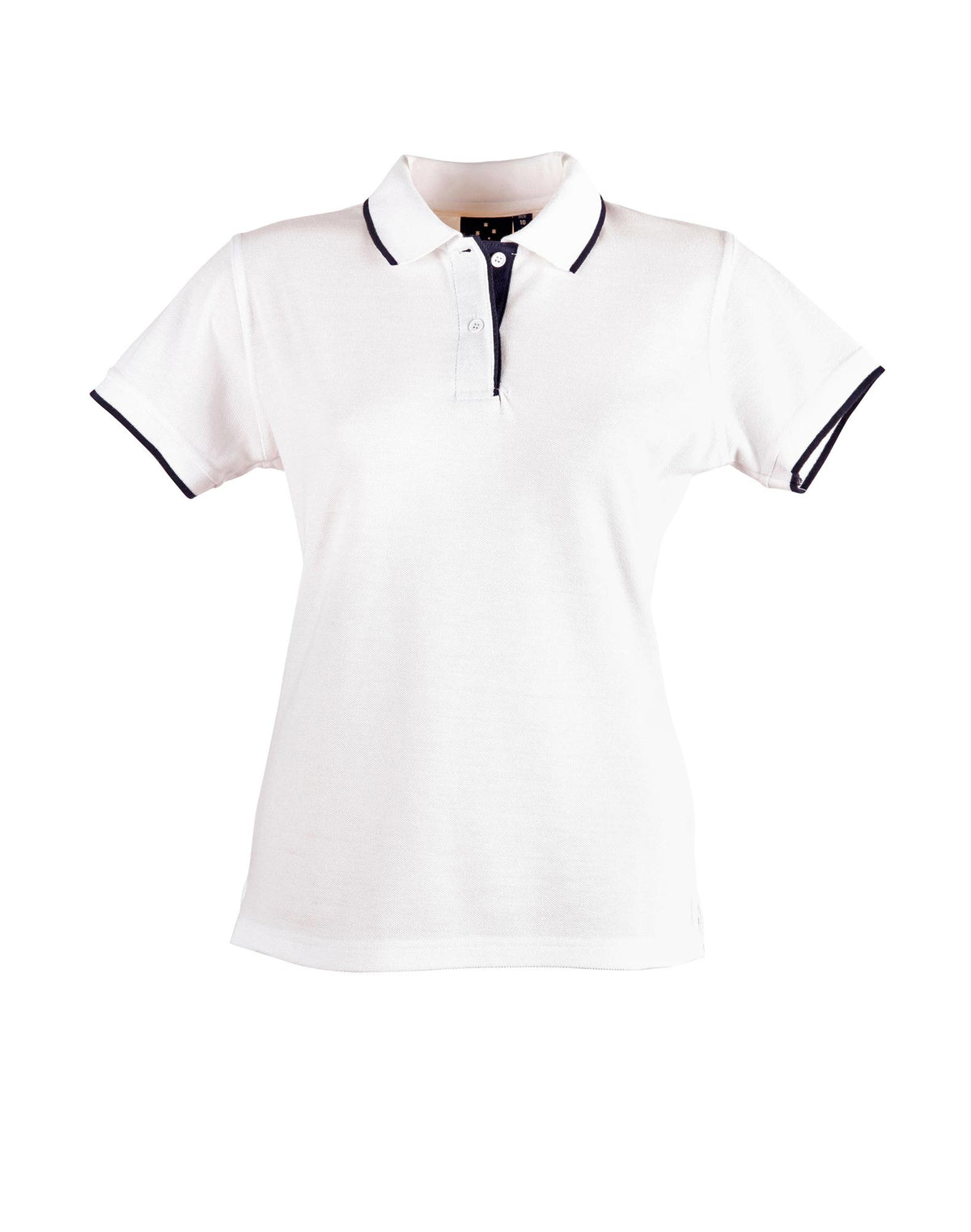 WINNING SPIRIT Ladies' Poly/Cotton Contrast Pique S/S Polo - PS48A