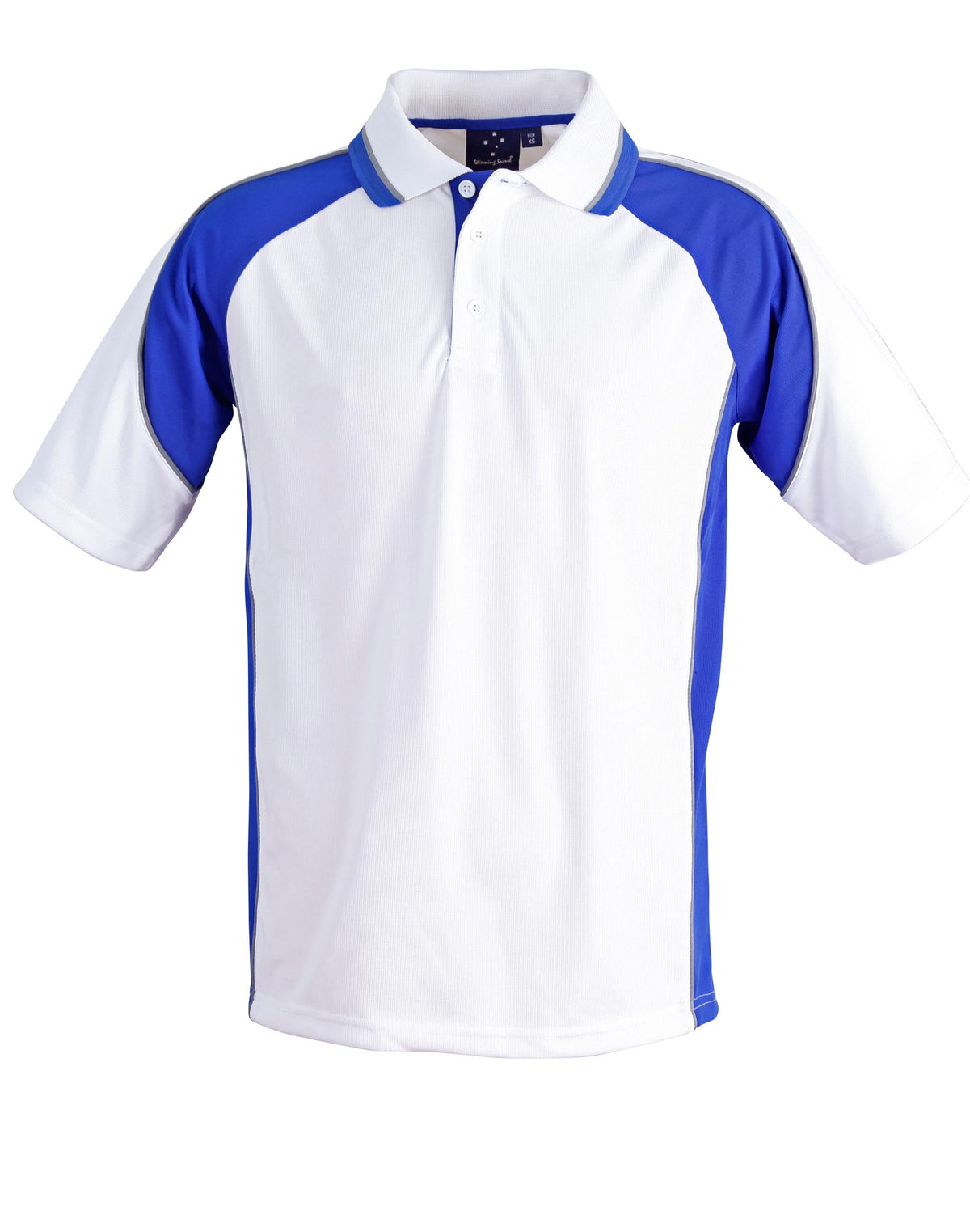 WINNING SPIRIT Kids' mini waffle CoolDry Polo - PS49K