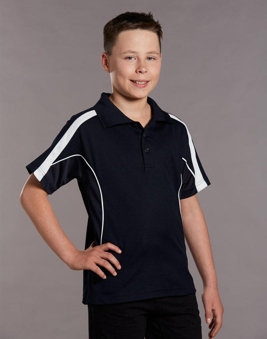 WINNING SPIRIT Kids S/S polo truedry - PS53K