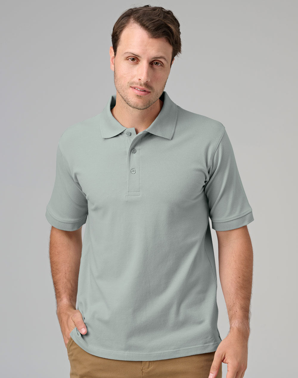Winning spirit Men's cotton stretch polo - PS55
