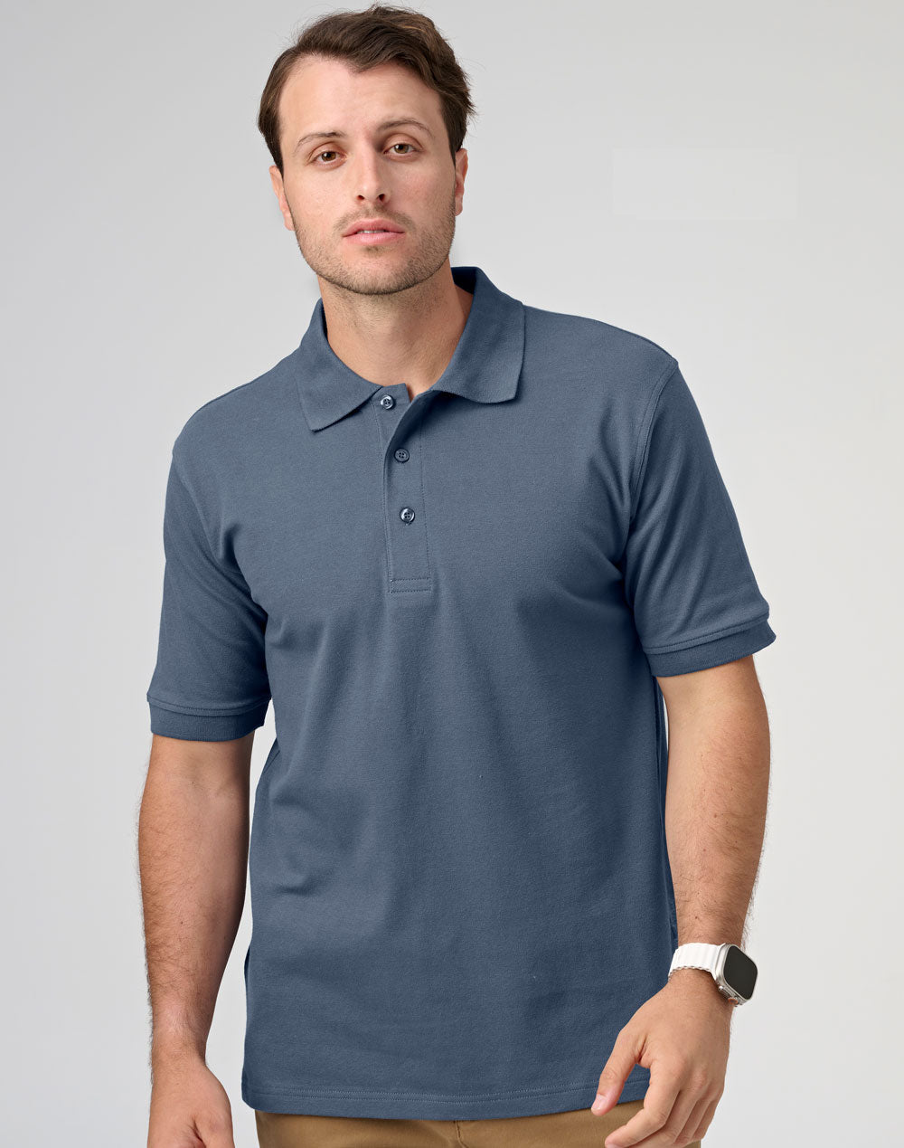 Winning spirit Men's cotton stretch polo - PS55