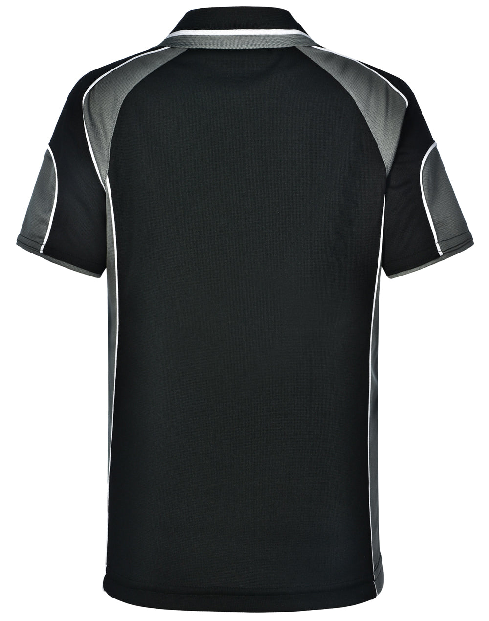 WINNING SPIRIT Kid's Cooldry Contrast Polo With Sleeve Panel - PS61K