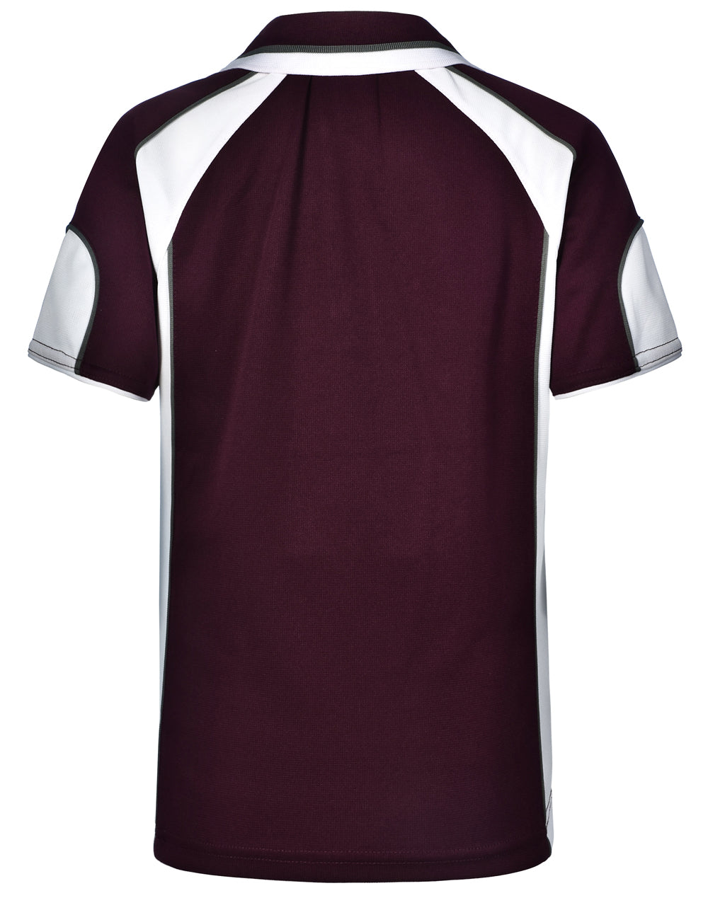 WINNING SPIRIT Kid's Cooldry Contrast Polo With Sleeve Panel - PS61K