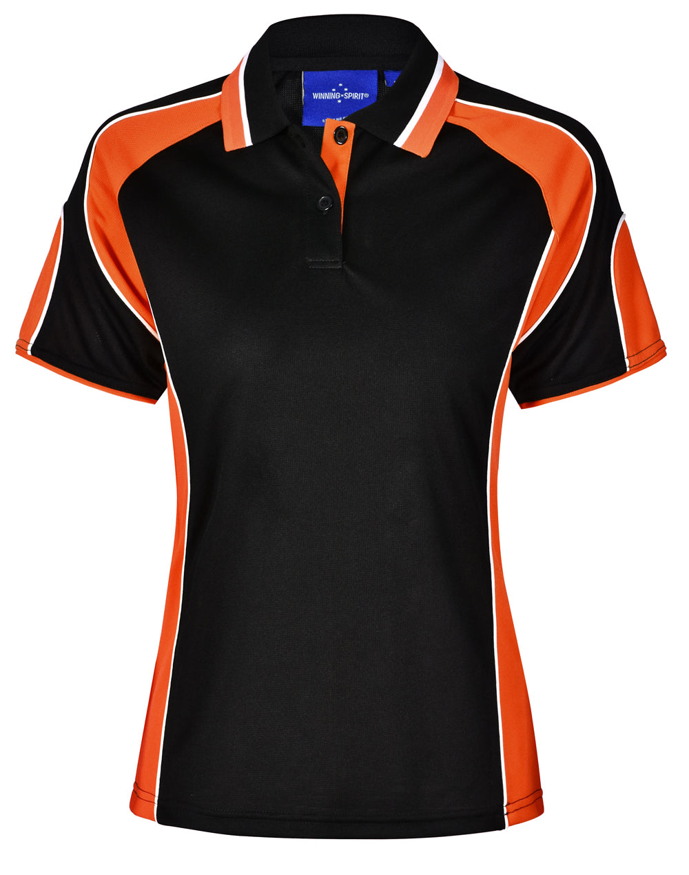 WINNING SPIRIT Ladies' Cooldry Contrast Polo With Sleeve Panel - PS62