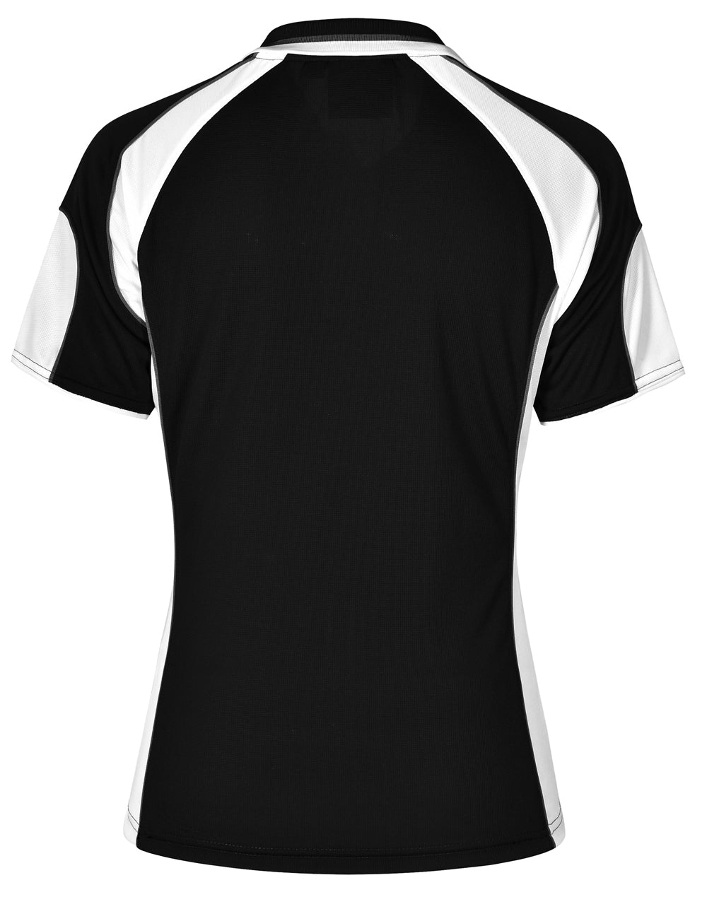 WINNING SPIRIT Ladies' Cooldry Contrast Polo With Sleeve Panel - PS62