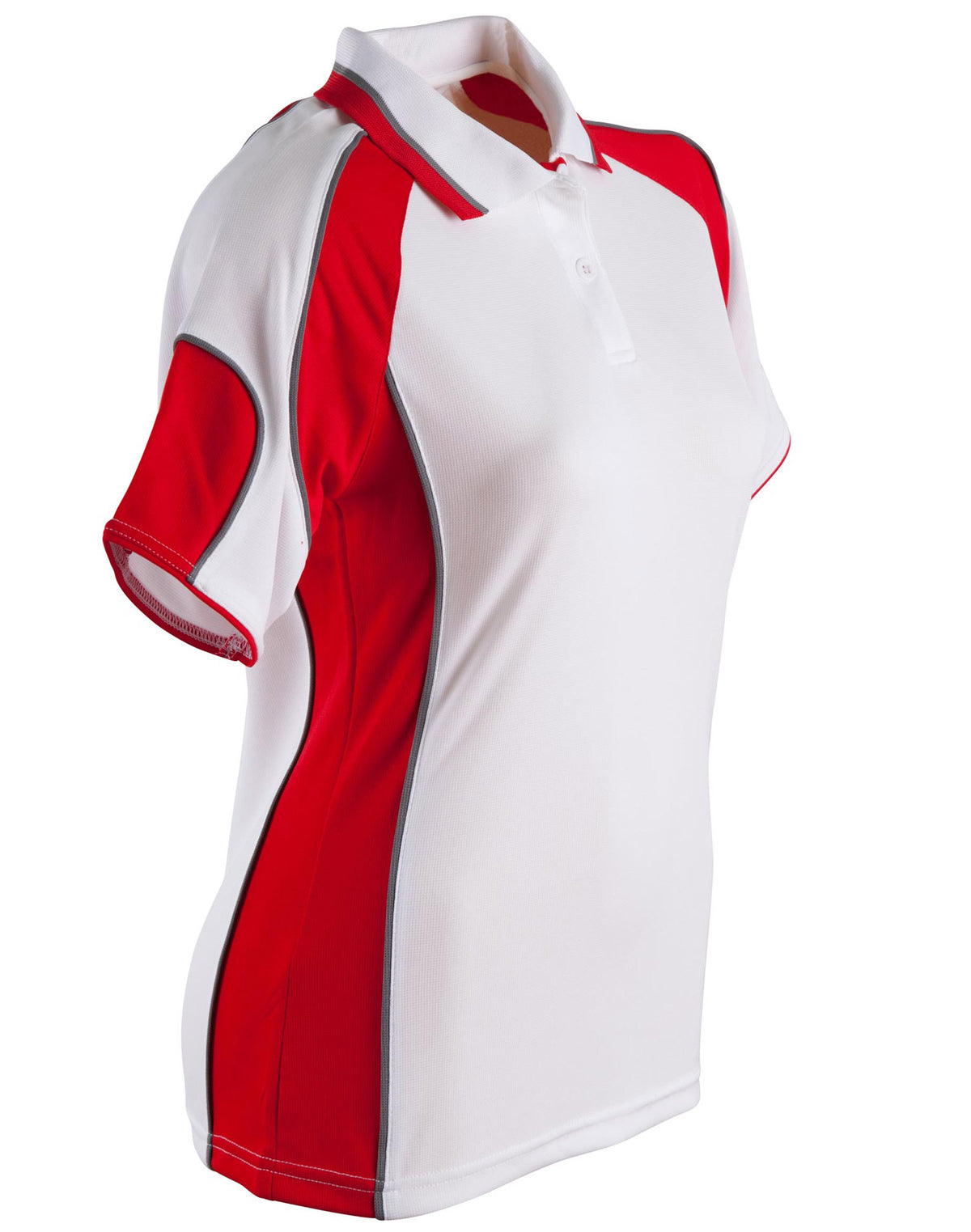 WINNING SPIRIT Ladies' Cooldry Contrast Polo With Sleeve Panel - PS62-1