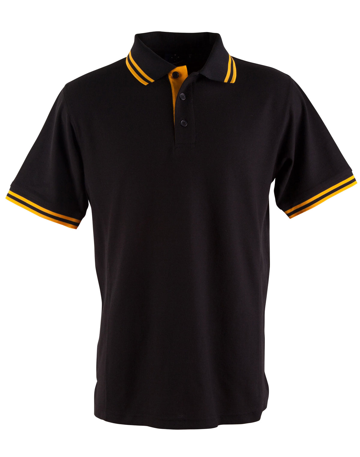 WINNING SPIRIT Men's Truedry Contrast S/S Polo - PS65