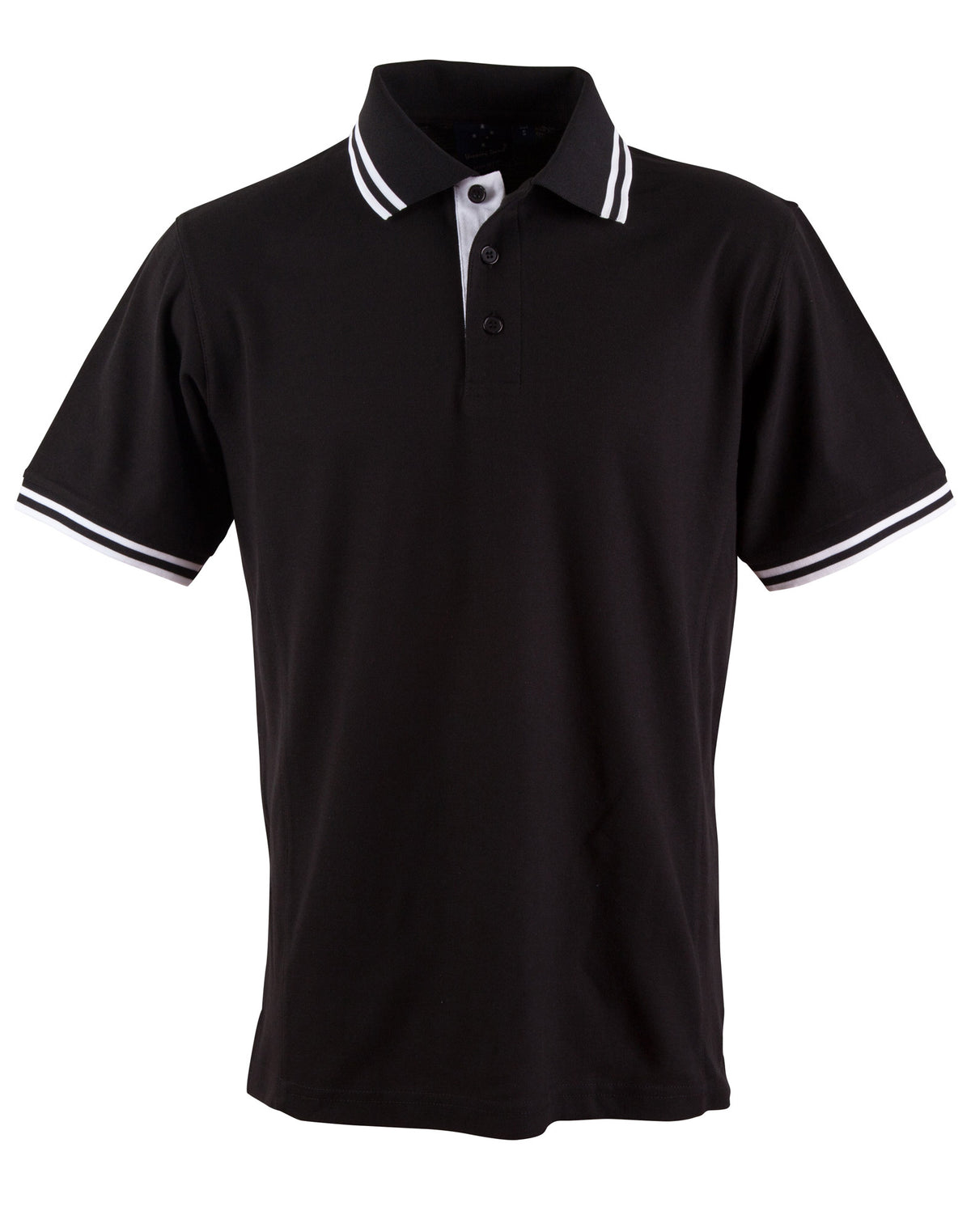 WINNING SPIRIT Men's Truedry Contrast S/S Polo - PS65