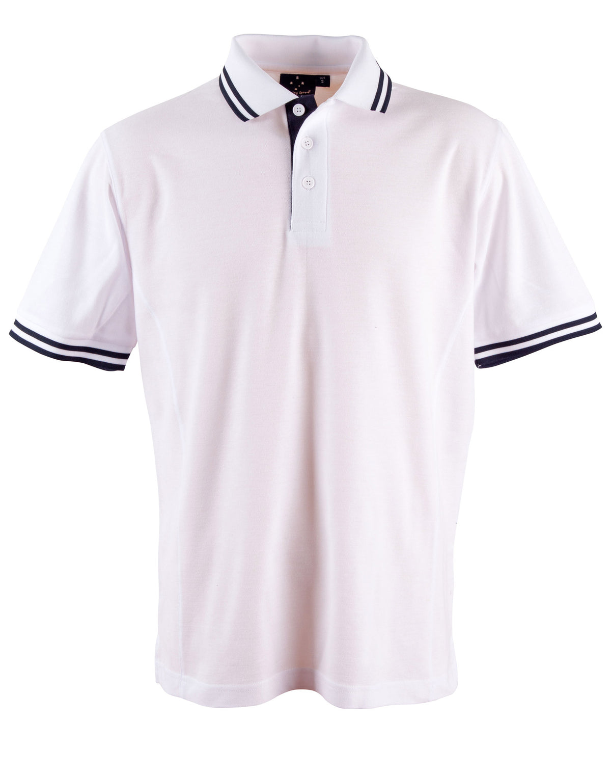 WINNING SPIRIT Men's Truedry Contrast S/S Polo - PS65