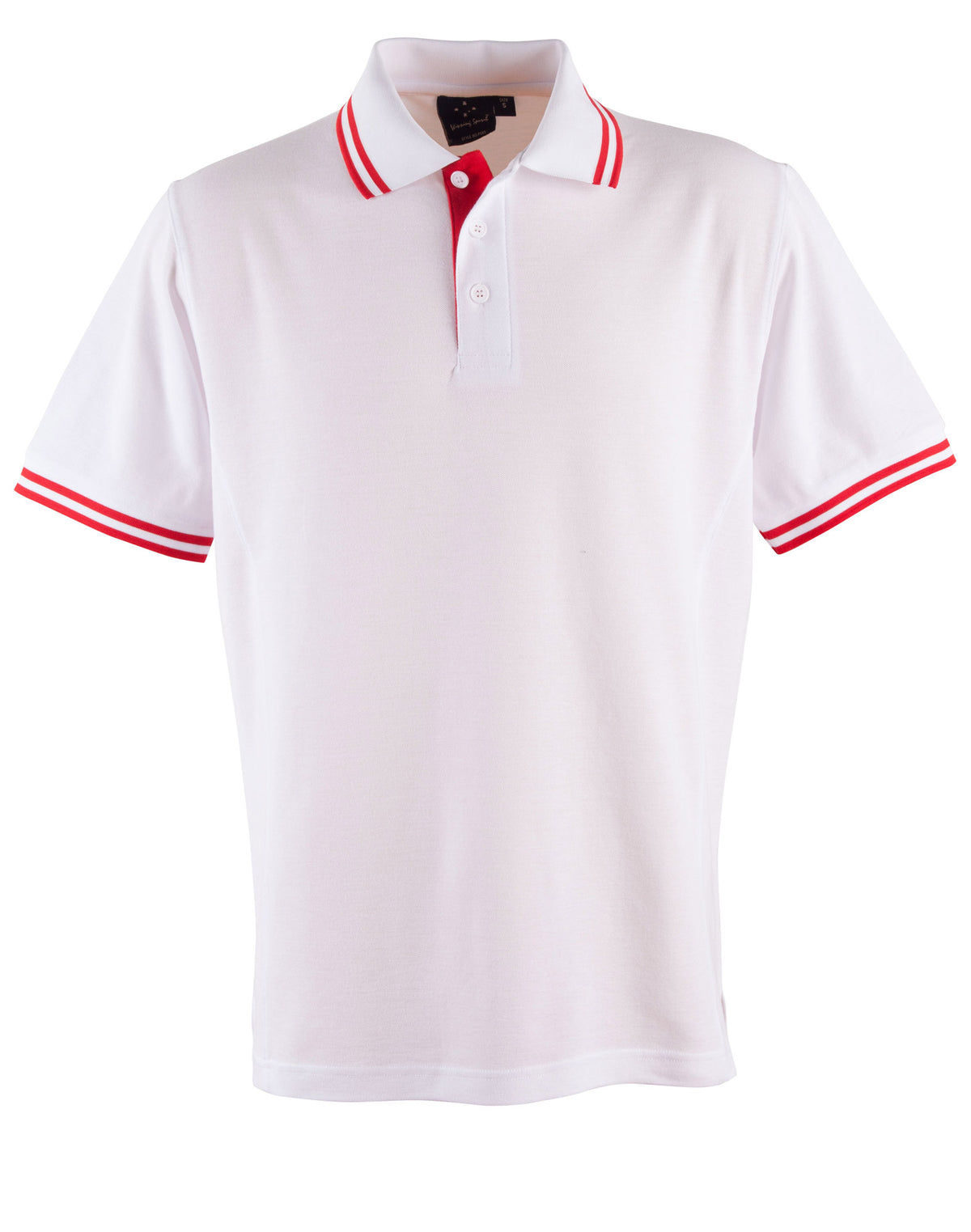 WINNING SPIRIT Kids' Truedry Contrast S/S Polo - PS65K