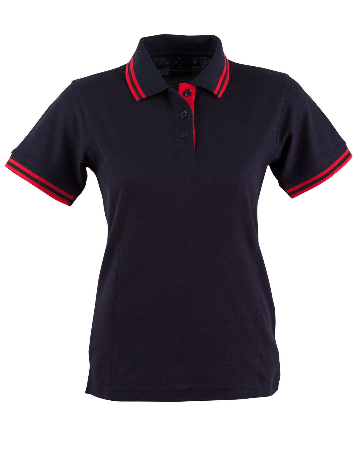 WINNING SPIRIT Ladies' Truedry Contrast S/S Polo - PS66
