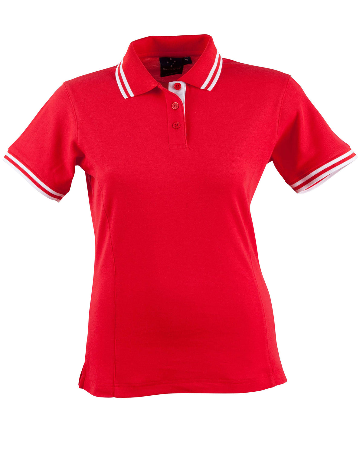 WINNING SPIRIT Ladies' Truedry Contrast S/S Polo - PS66