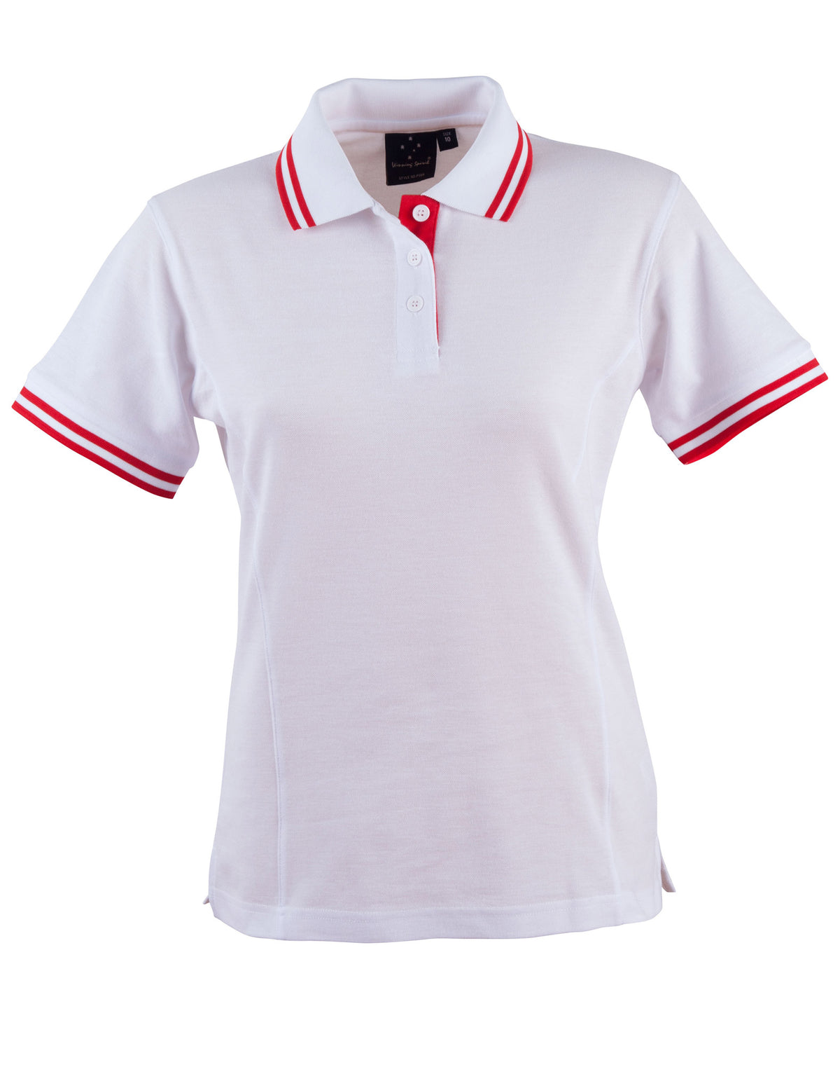 WINNING SPIRIT Ladies' Truedry Contrast S/S Polo - PS66