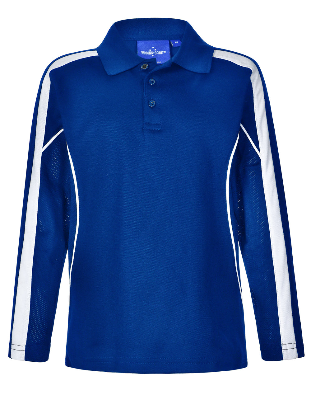 WINNING SPIRIT Kids' TrueDry Long Sleeve Polo - PS69K