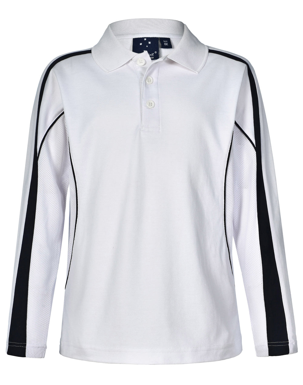 WINNING SPIRIT Kids' TrueDry Long Sleeve Polo - PS69K