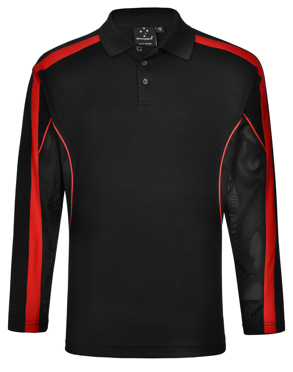 WINNING SPIRIT Men's TrueDry Long Sleeve Polo - PS69