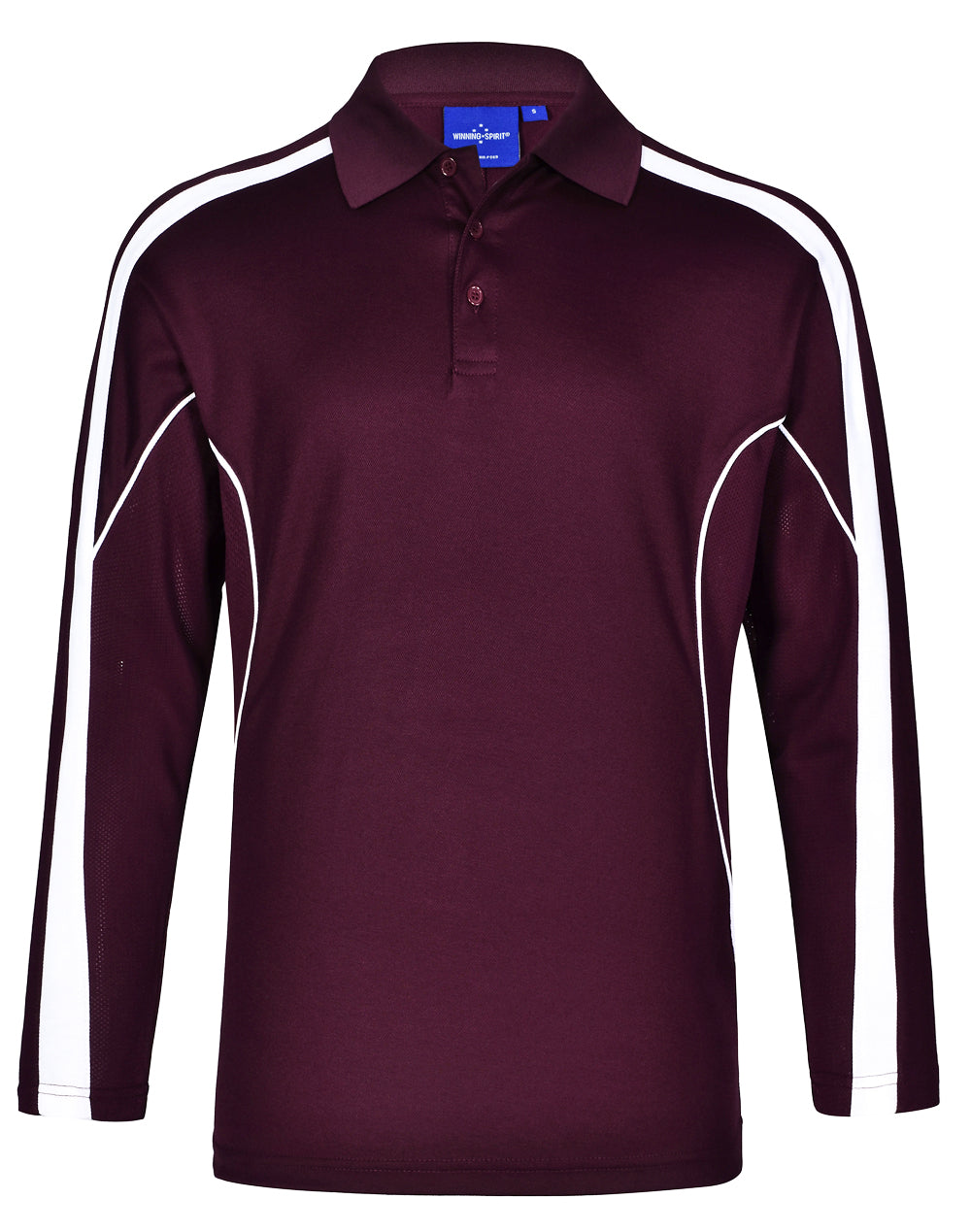 WINNING SPIRIT Men's TrueDry Long Sleeve Polo - PS69