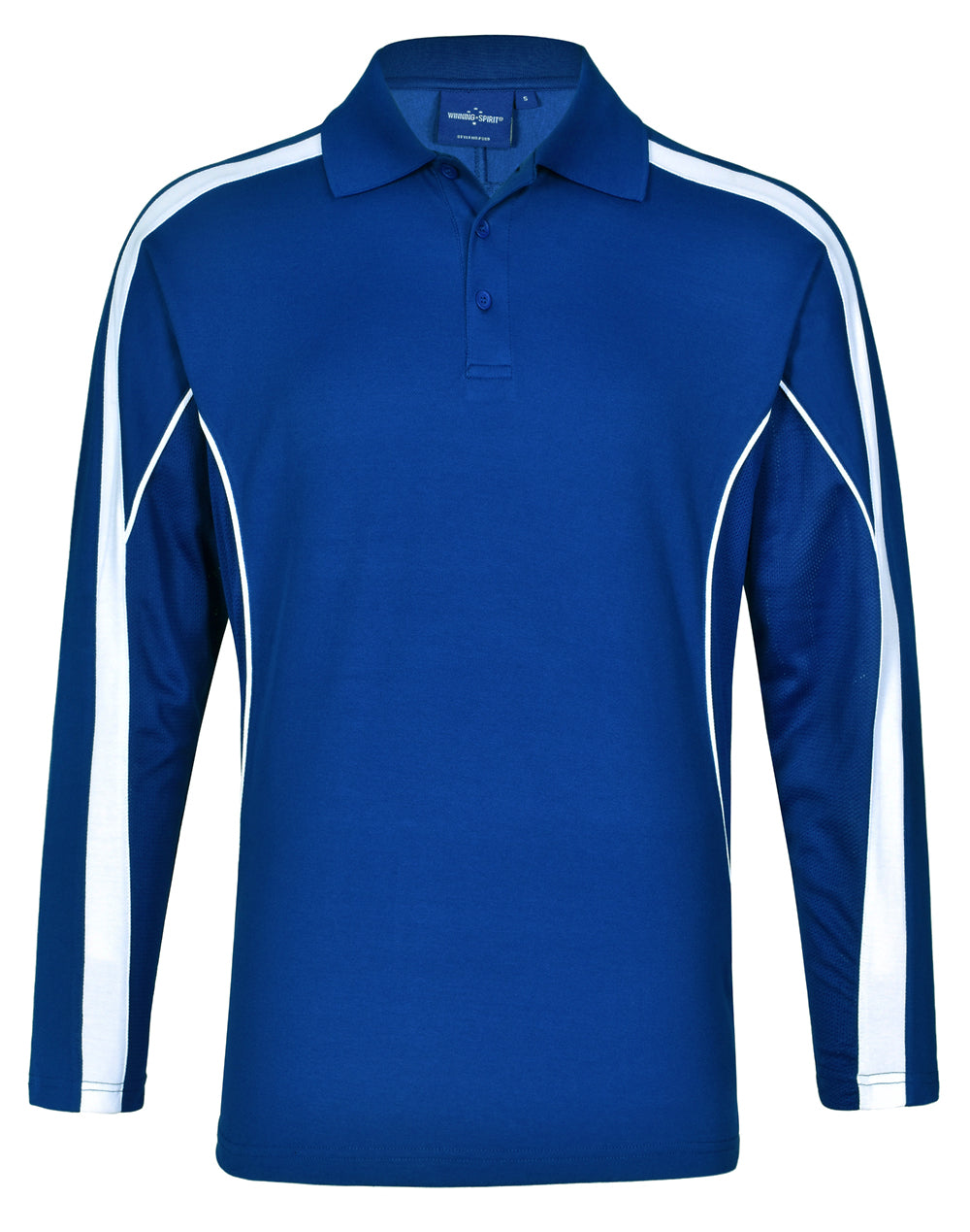 WINNING SPIRIT Men's TrueDry Long Sleeve Polo - PS69
