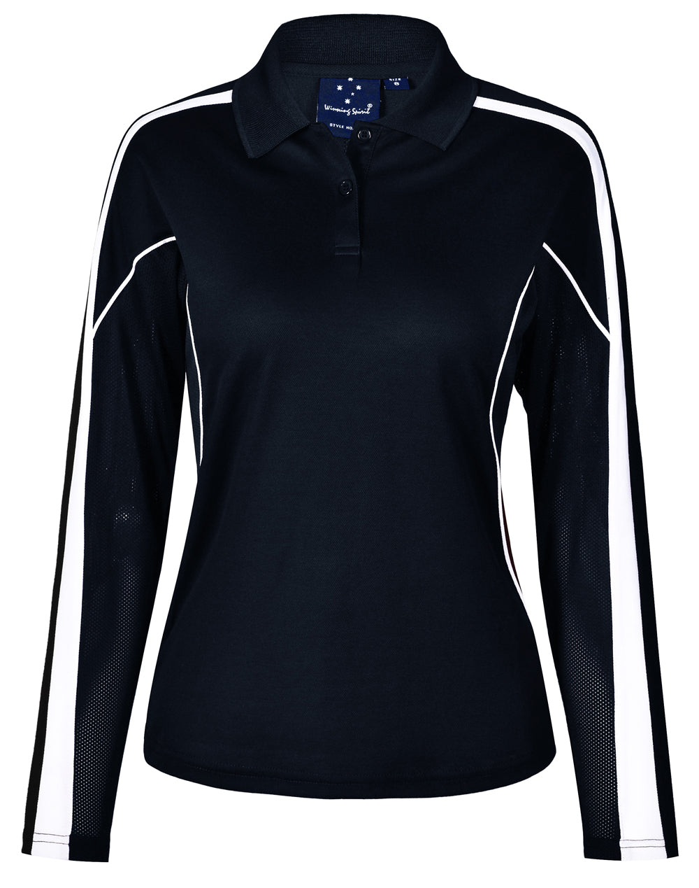 WINNING SPIRIT Ladies' TrueDry Long Sleeve Polo - PS70