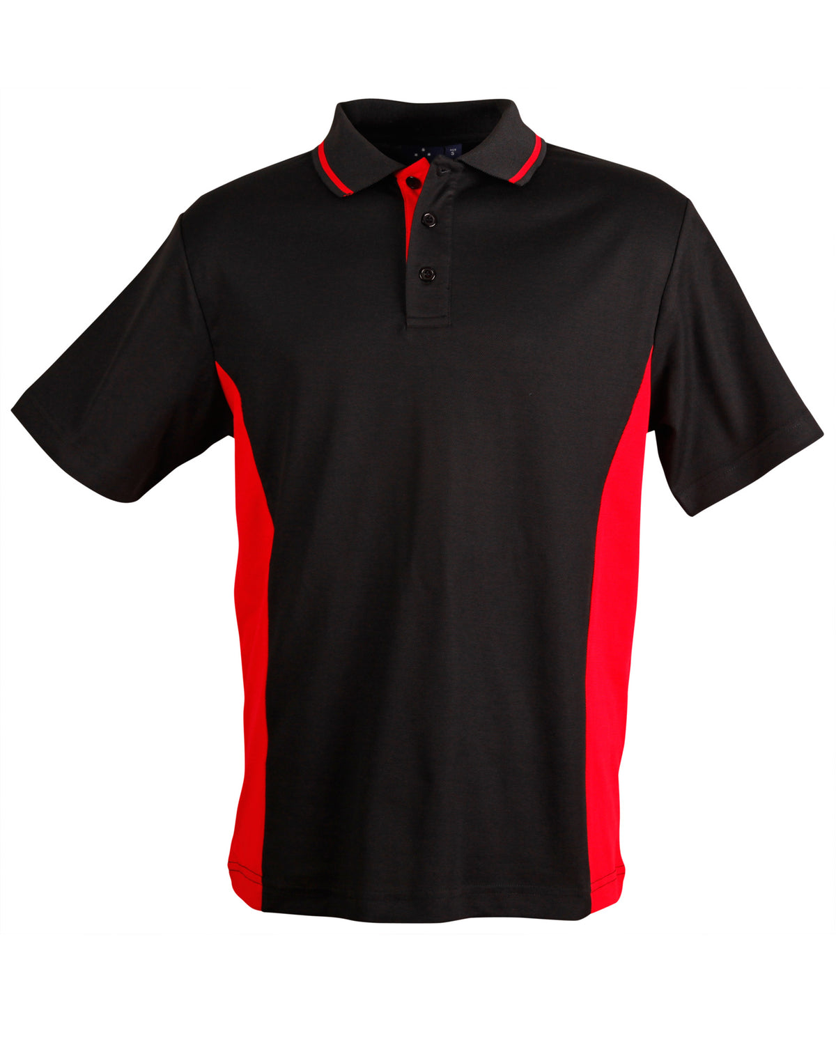WINNING SPIRIT Kids' TrueDry Contrast S/S Polo - PS73K