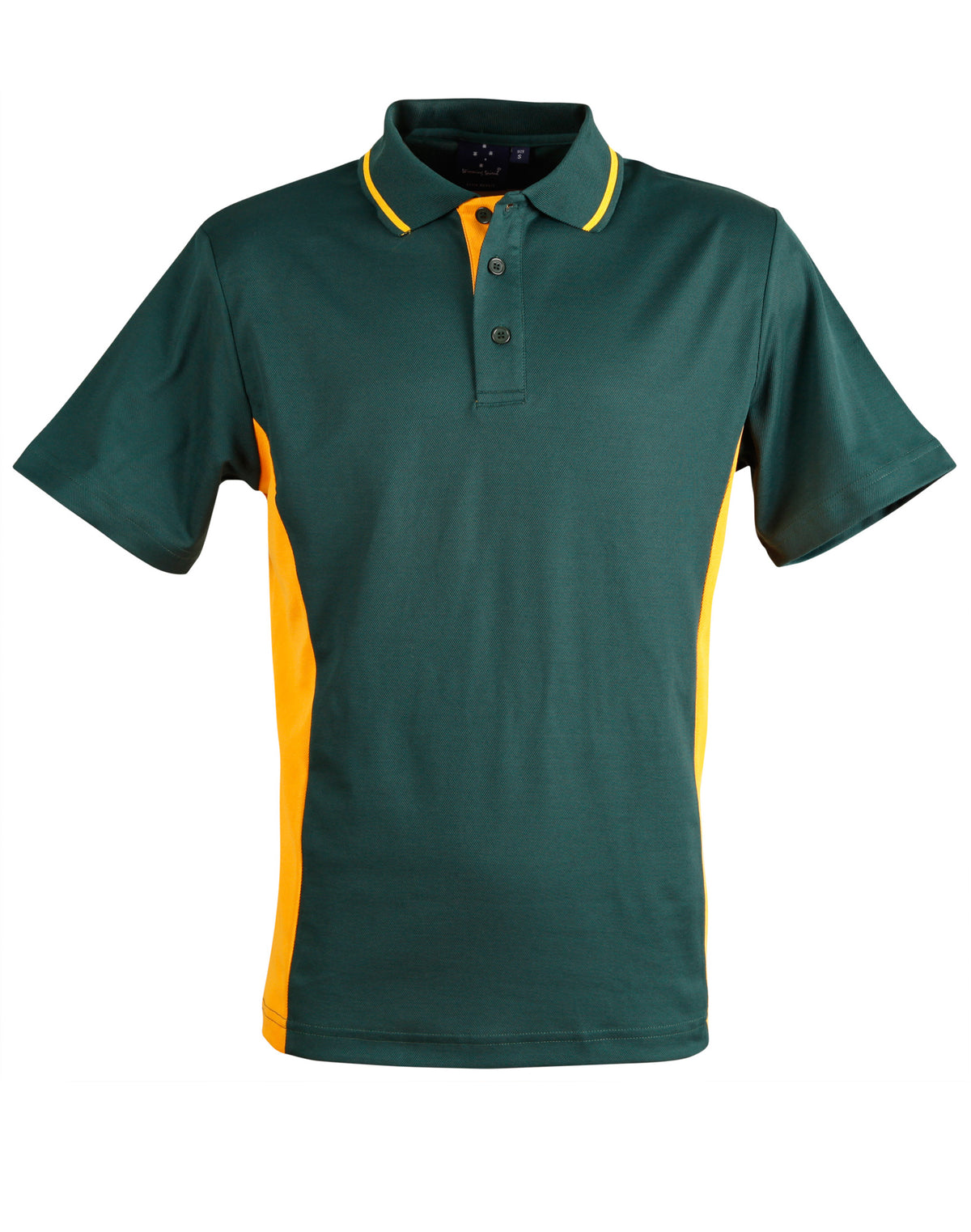 WINNING SPIRIT Kids' TrueDry Contrast S/S Polo - PS73K