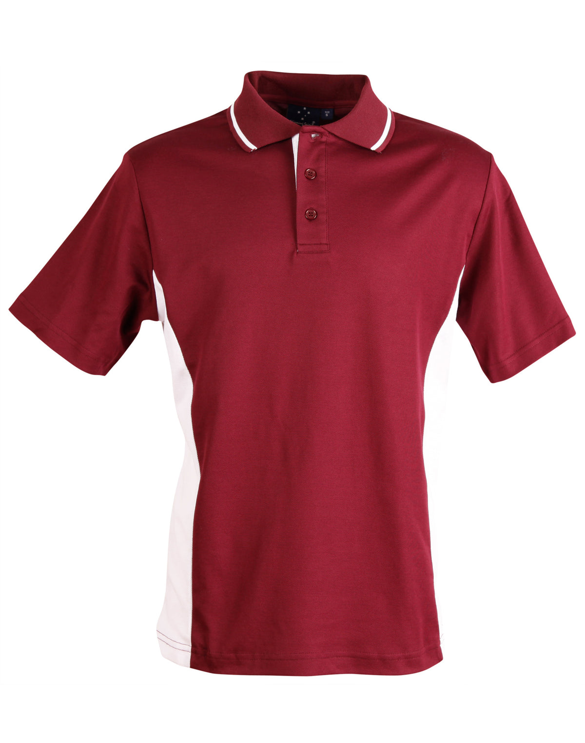 WINNING SPIRIT Kids' TrueDry Contrast S/S Polo - PS73K