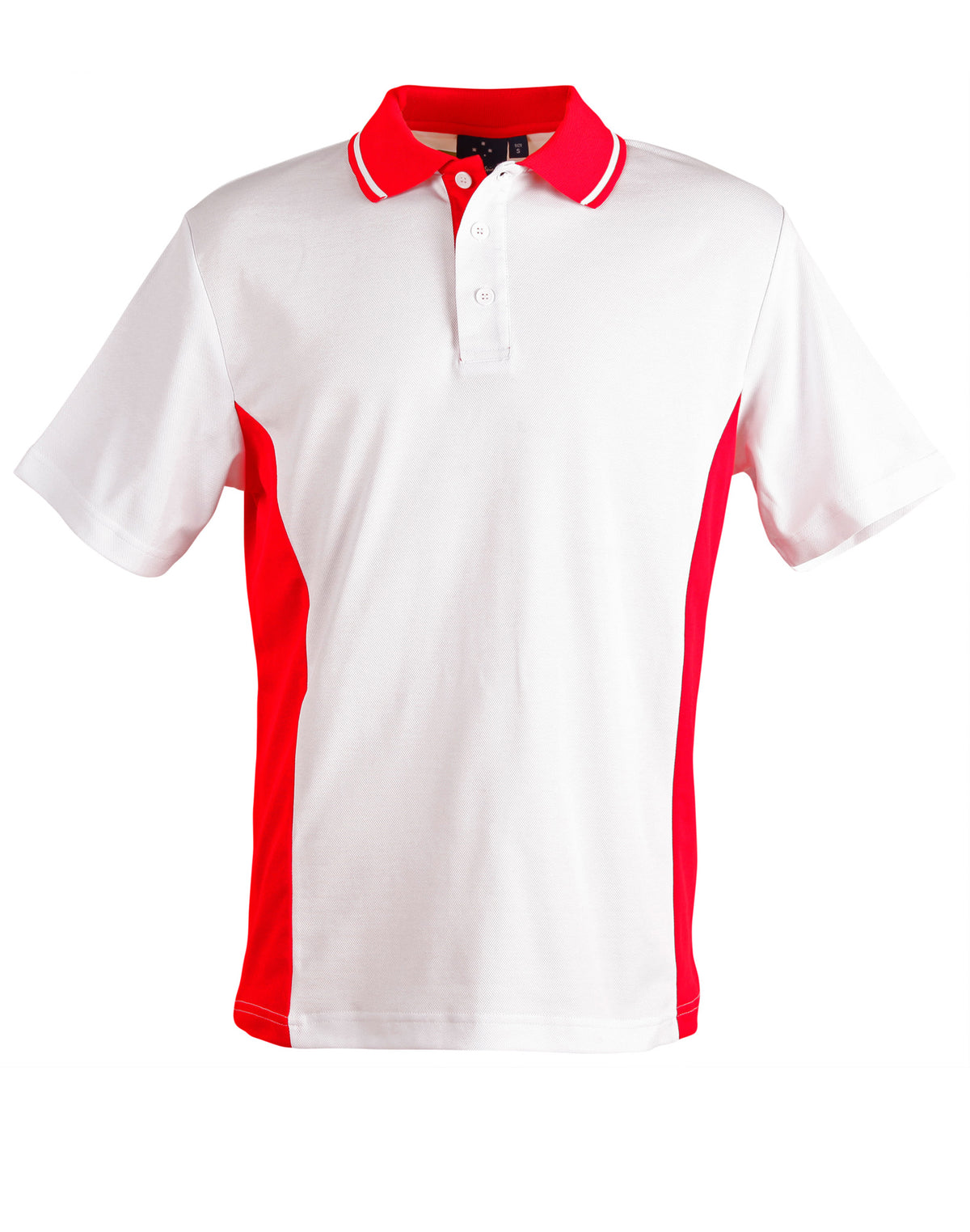 WINNING SPIRIT Kids' TrueDry Contrast S/S Polo - PS73K