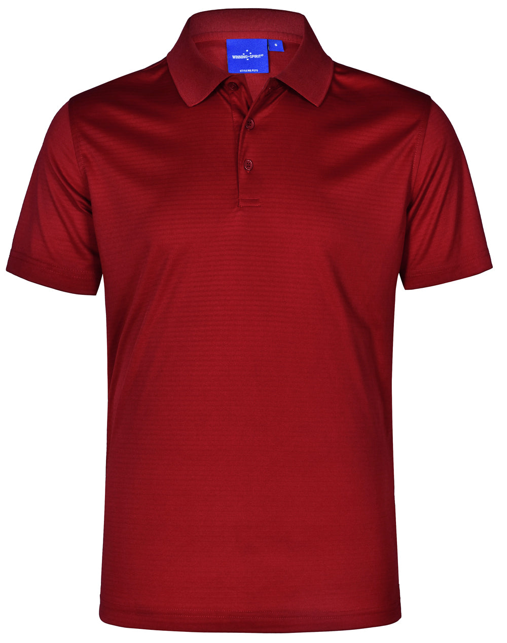 WINNING SPIRIT Men's Cooldry Textured Polo - PS75