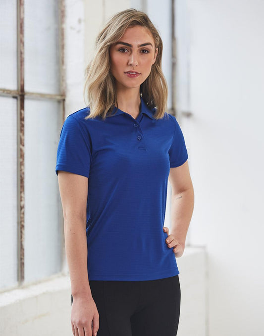 WINNING SPIRIT Ladies' Cooldry Textured Polo - PS76