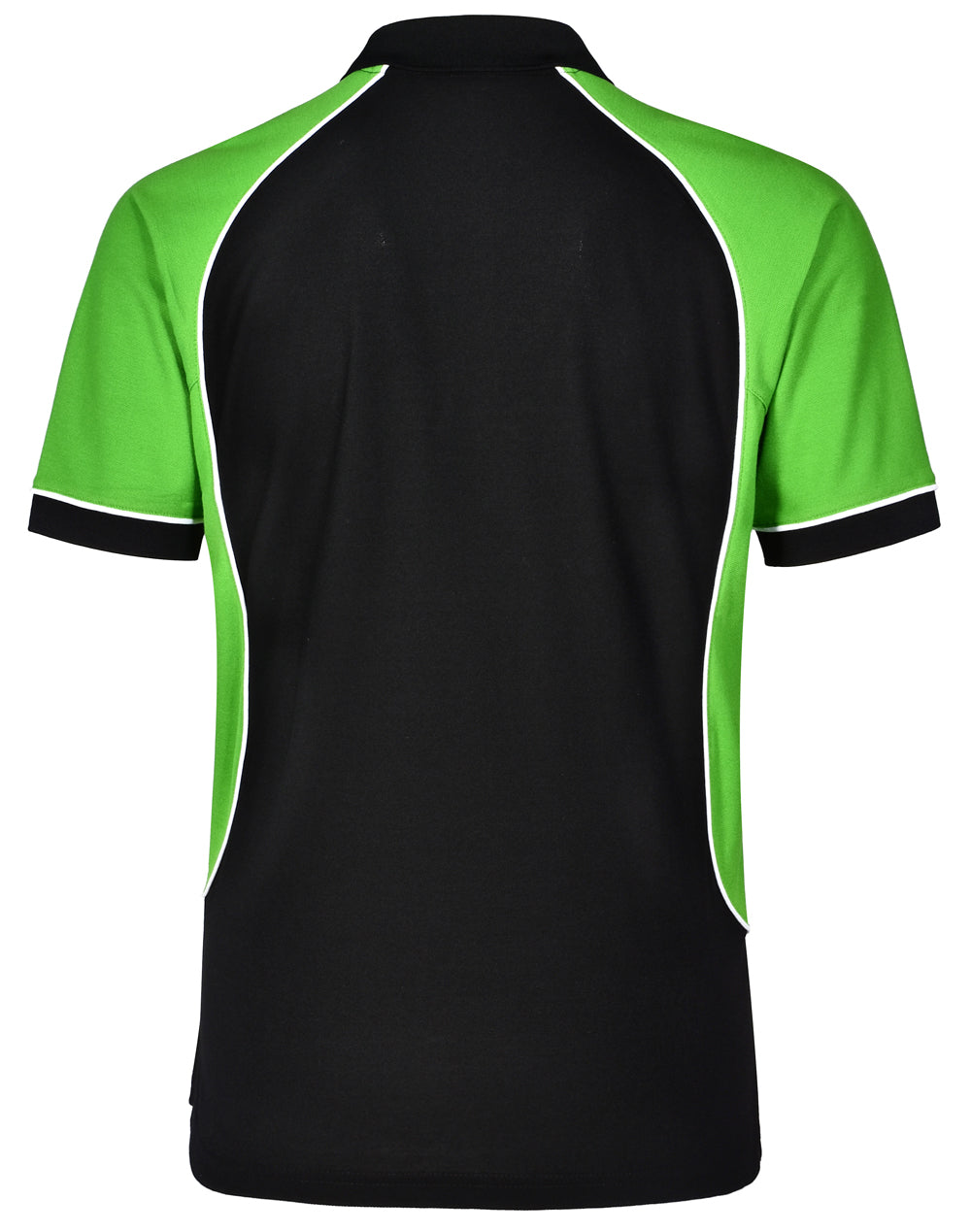 WINNING SPIRIT Men's TrueDry Tri-colour S/S Pique Polo - PS77
