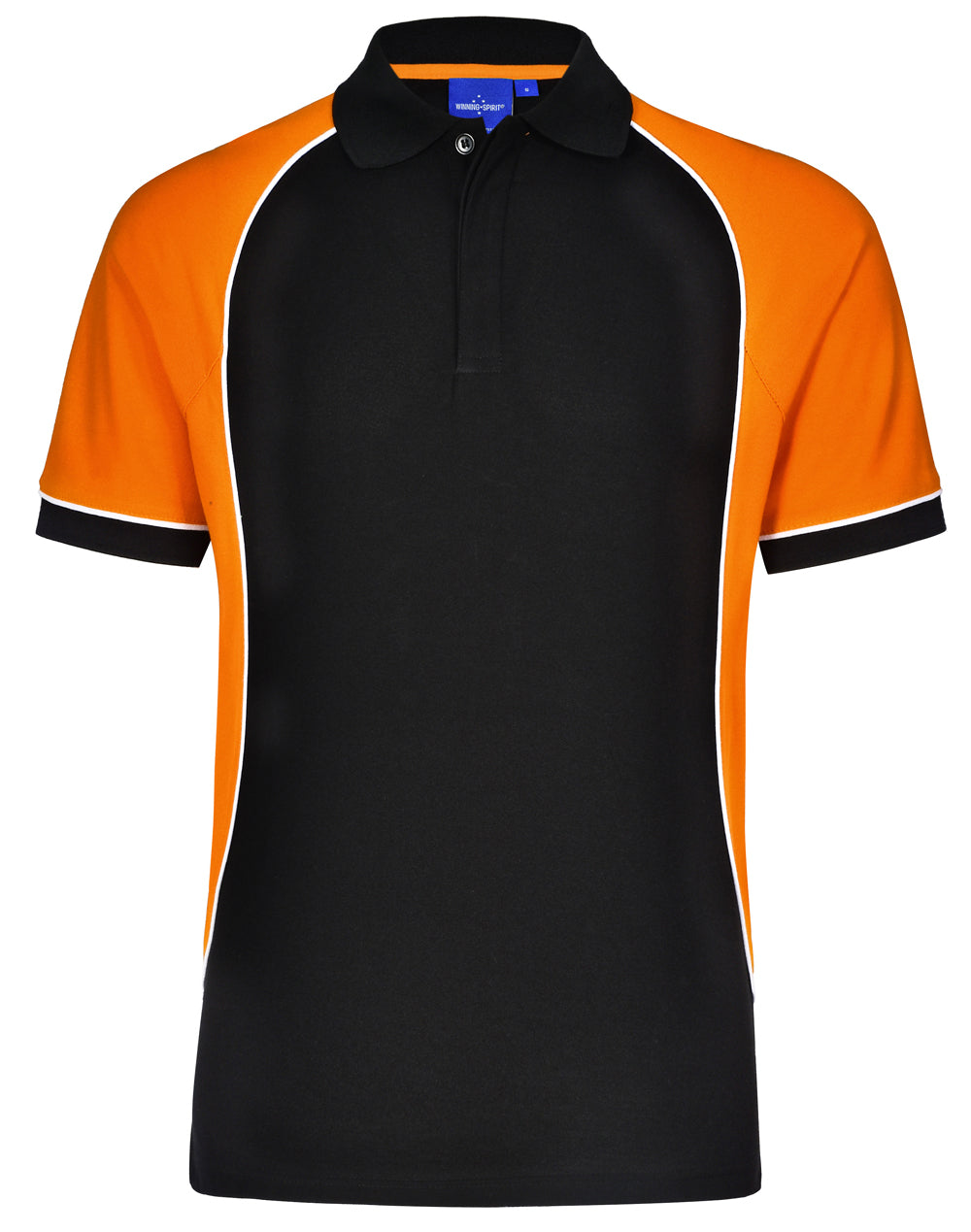 WINNING SPIRIT Kids' TrueDry Tri-colour S/S Pique Polo - PS77K