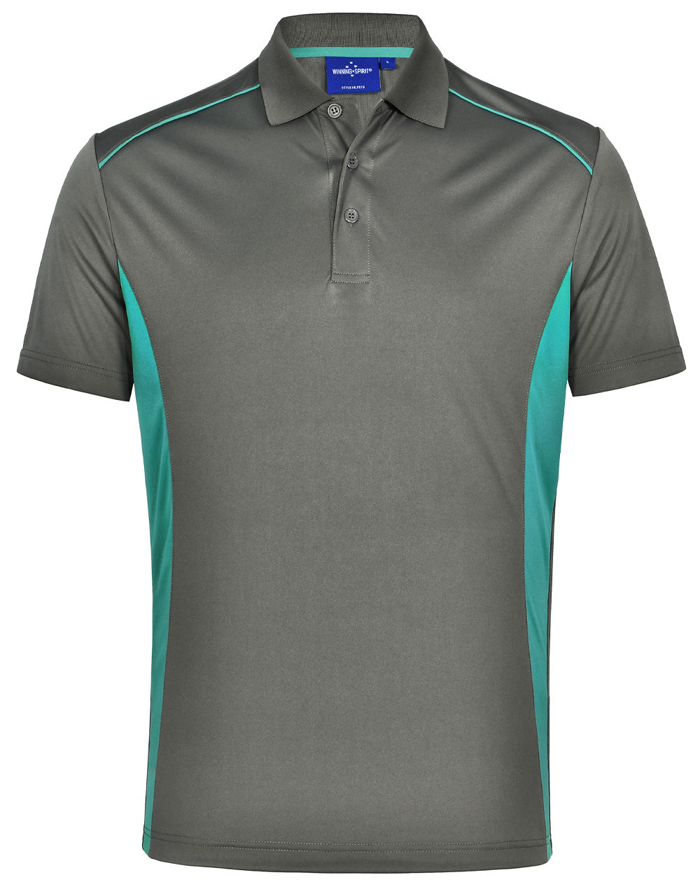 Men's Cooldry S/S Contrast Interlock Polo-1