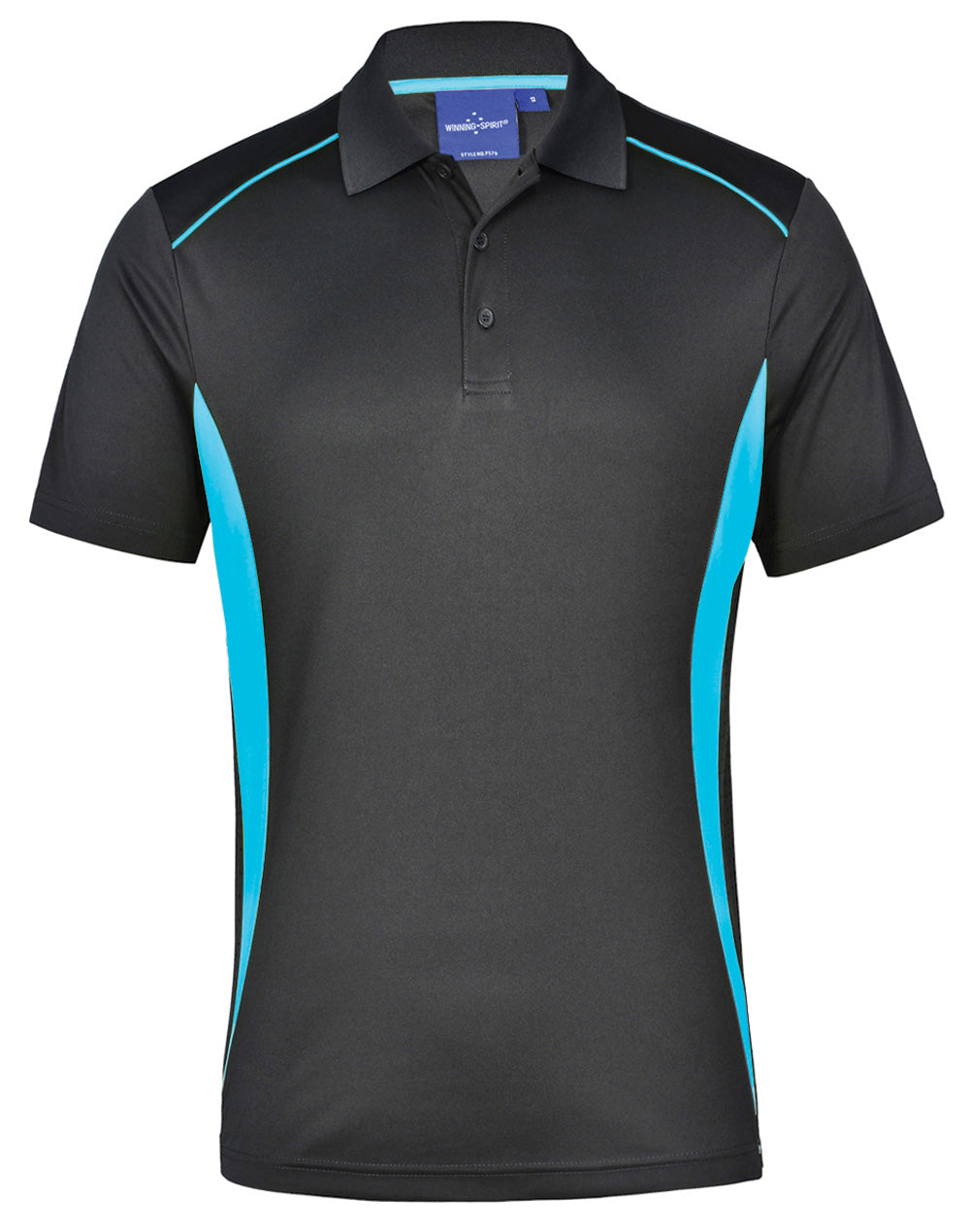 Men's Cooldry S/S Contrast Interlock Polo-1