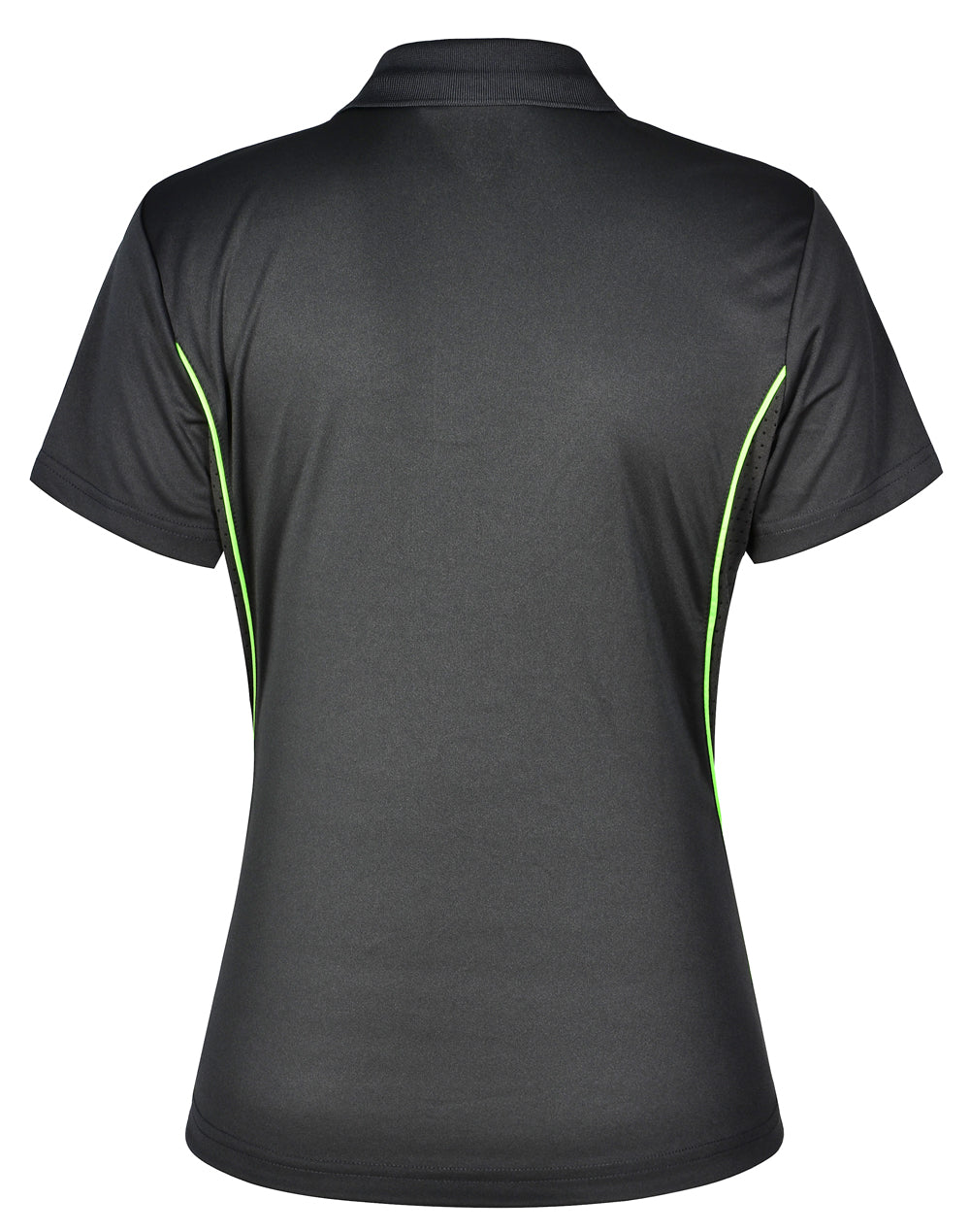 Ladies' Cooldry S/S Contrast Interlock Polo