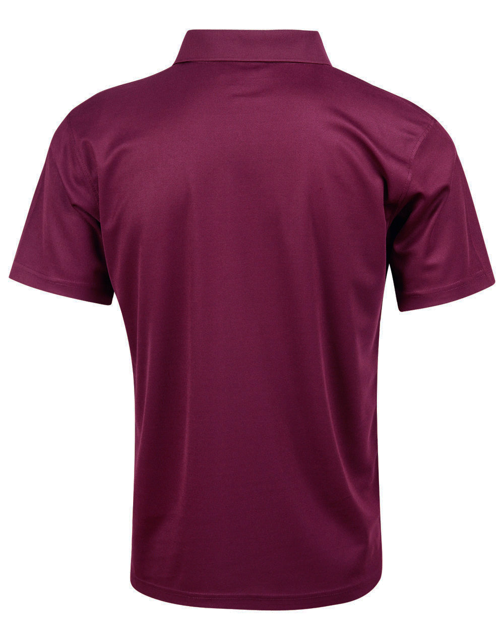 WINNING SPIRIT Men's Cooldry Pique Soild Colour S/S Polo - PS81